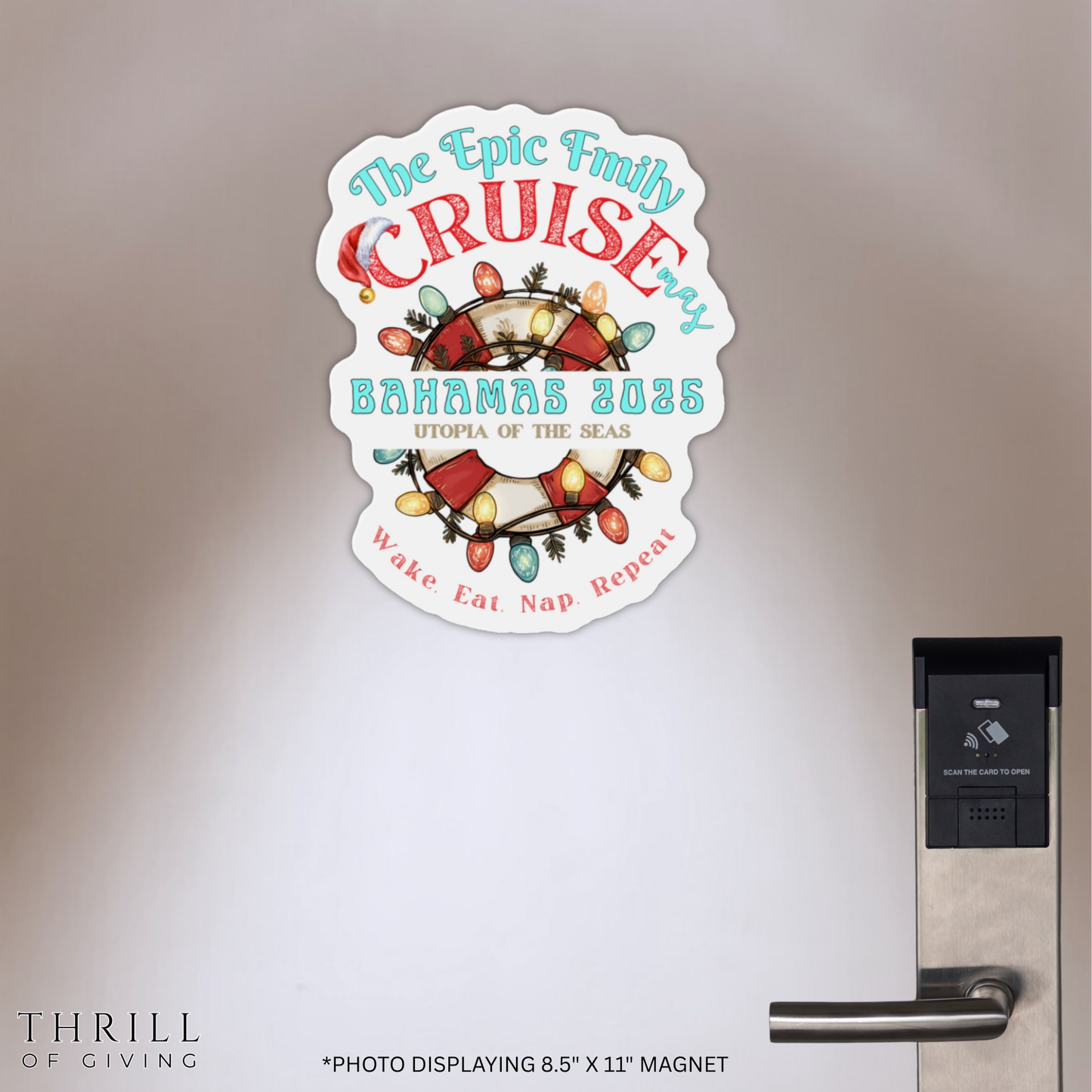 Cruise Door Magnets - Christmas custom Matching Family