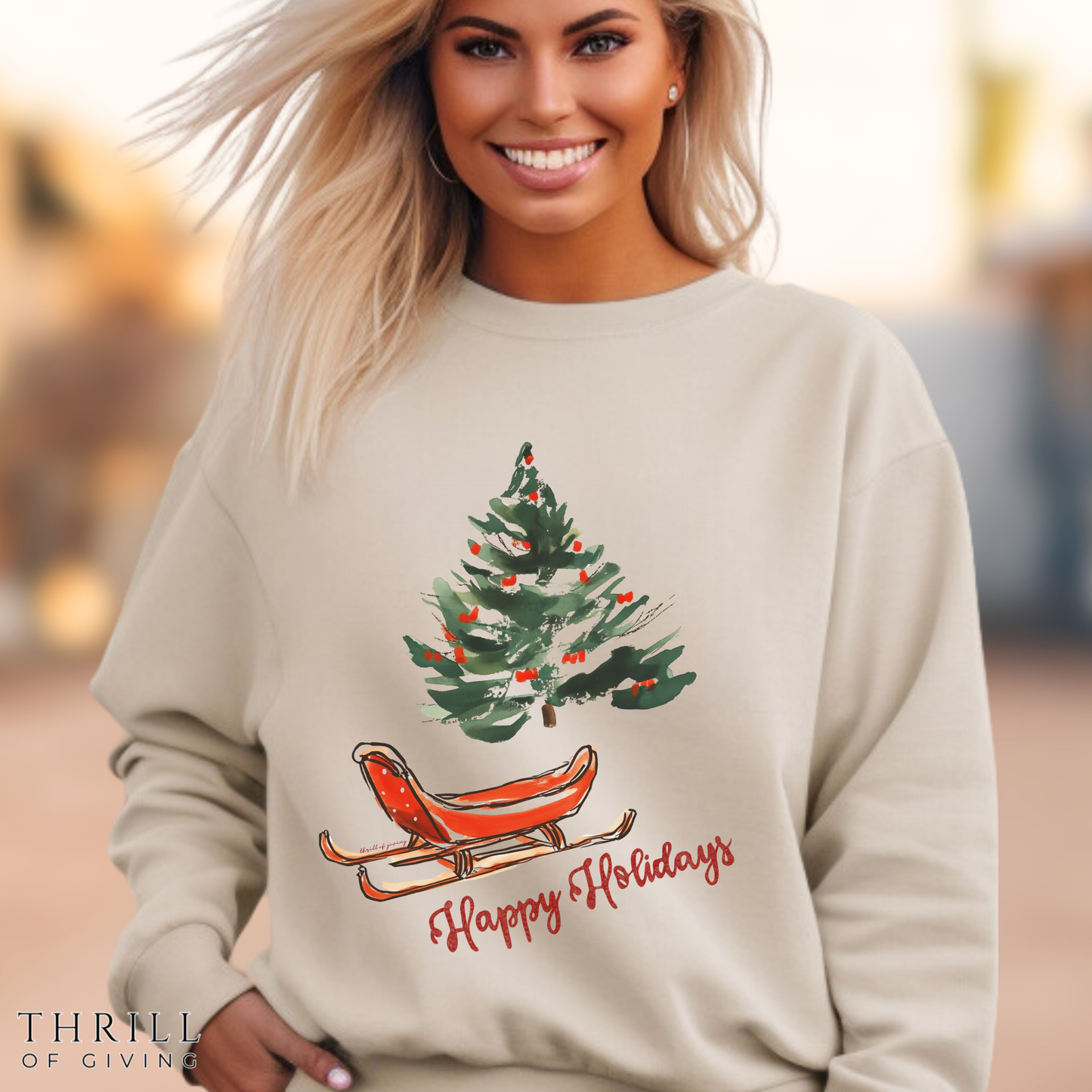 Retro Christmas Sweatshirt