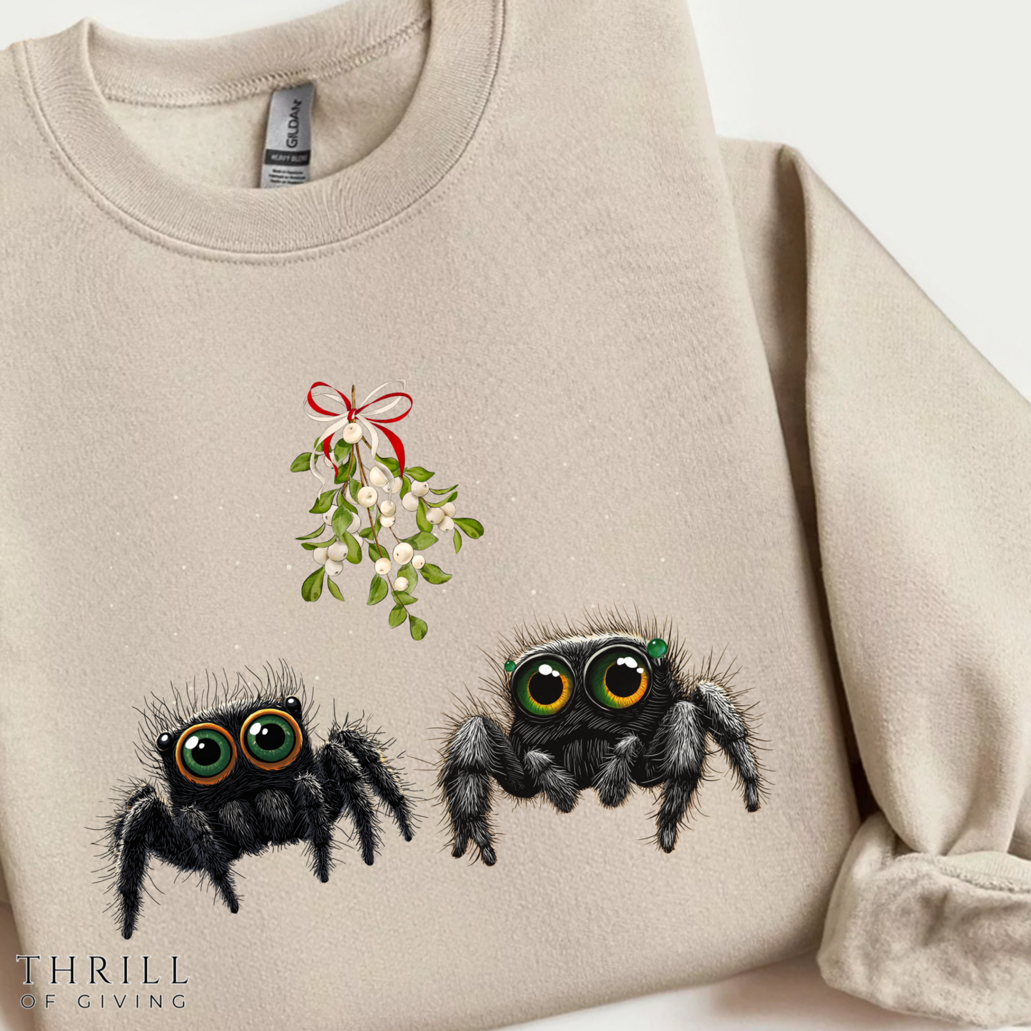 SPIDER Mistletoe Sweatshirt