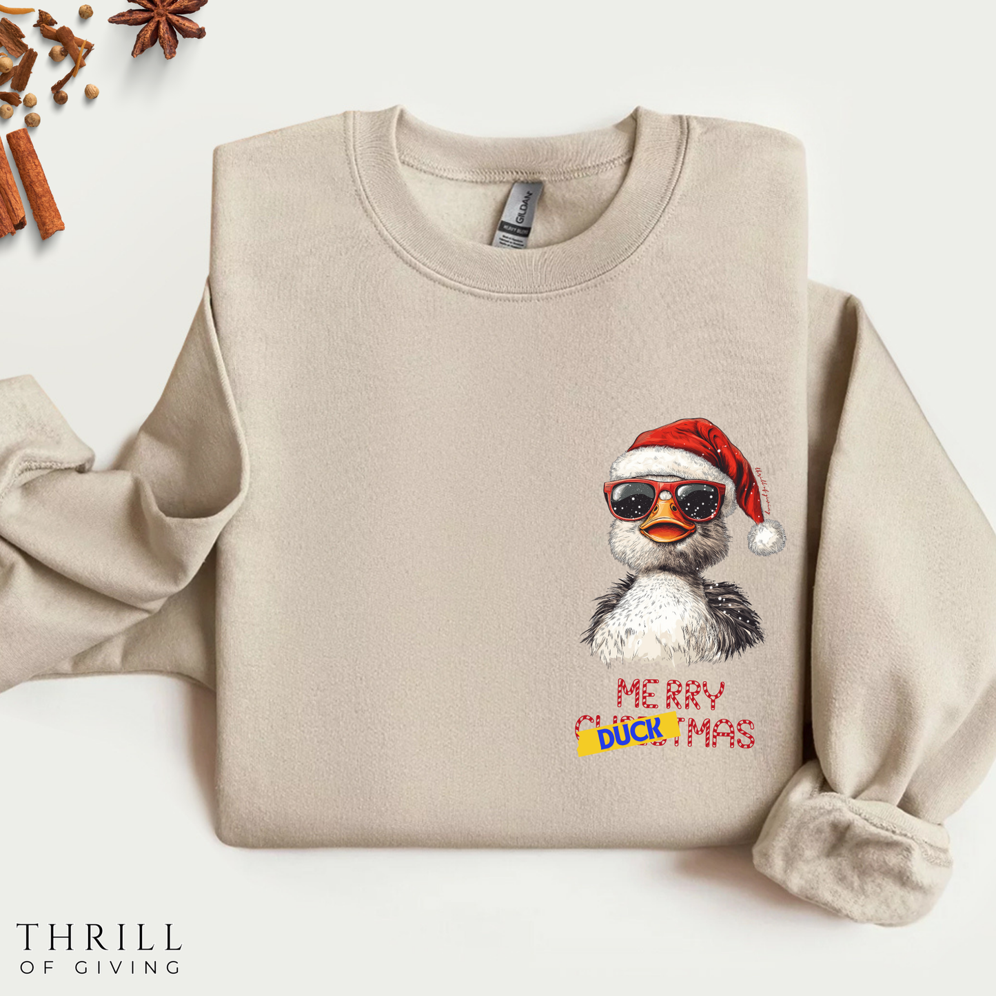 Merry DUCKmas sweater