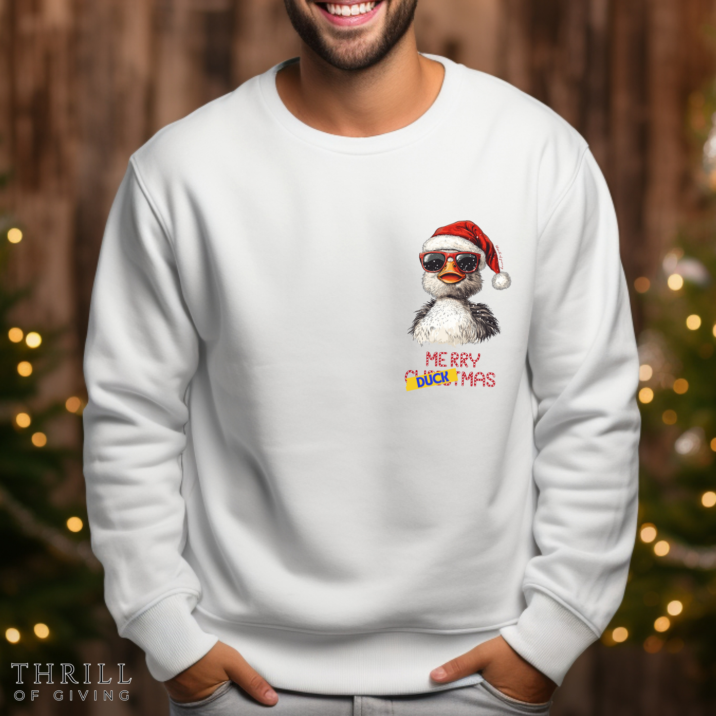 Merry DUCKmas sweater