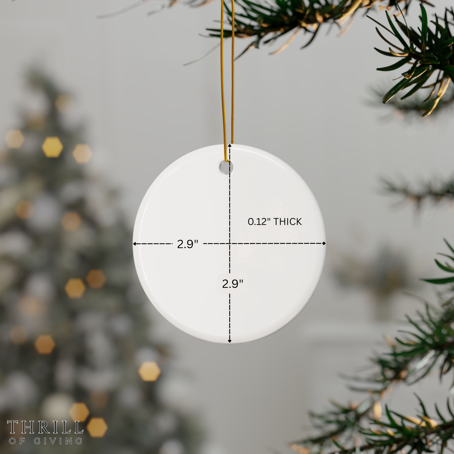 Personalized First Christmas Married Ornaments - Double Sided QR code Photo Option