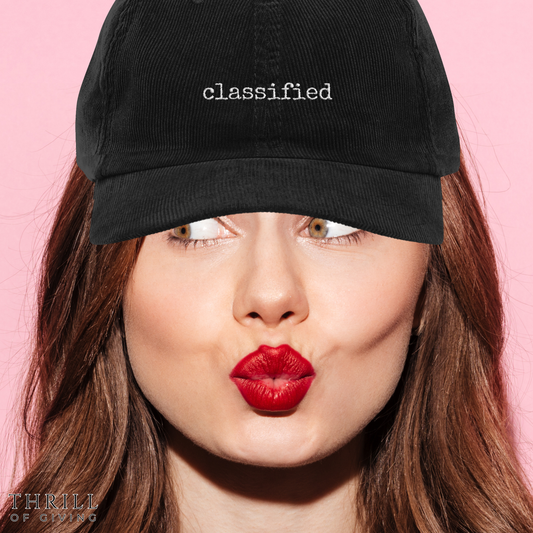 CLASSIFIED - Vintage Corduroy Cap
