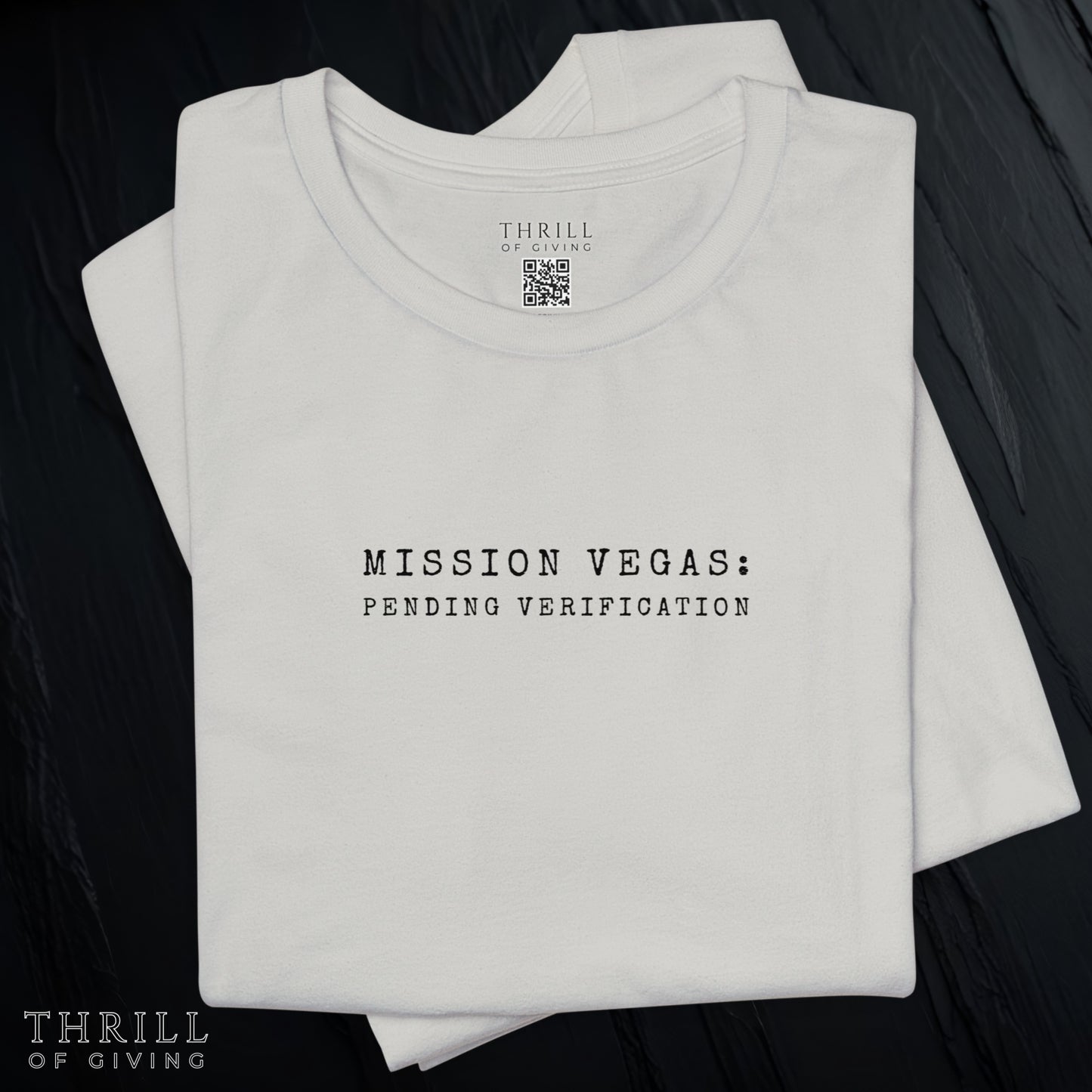 MISSION VEGAS: pending verification - Funny Las Vegas T-shirt