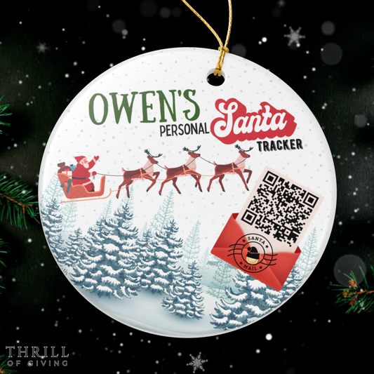 Santa Tracker Ornament