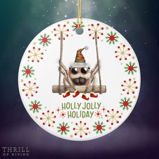 Christmas Spider Ornament