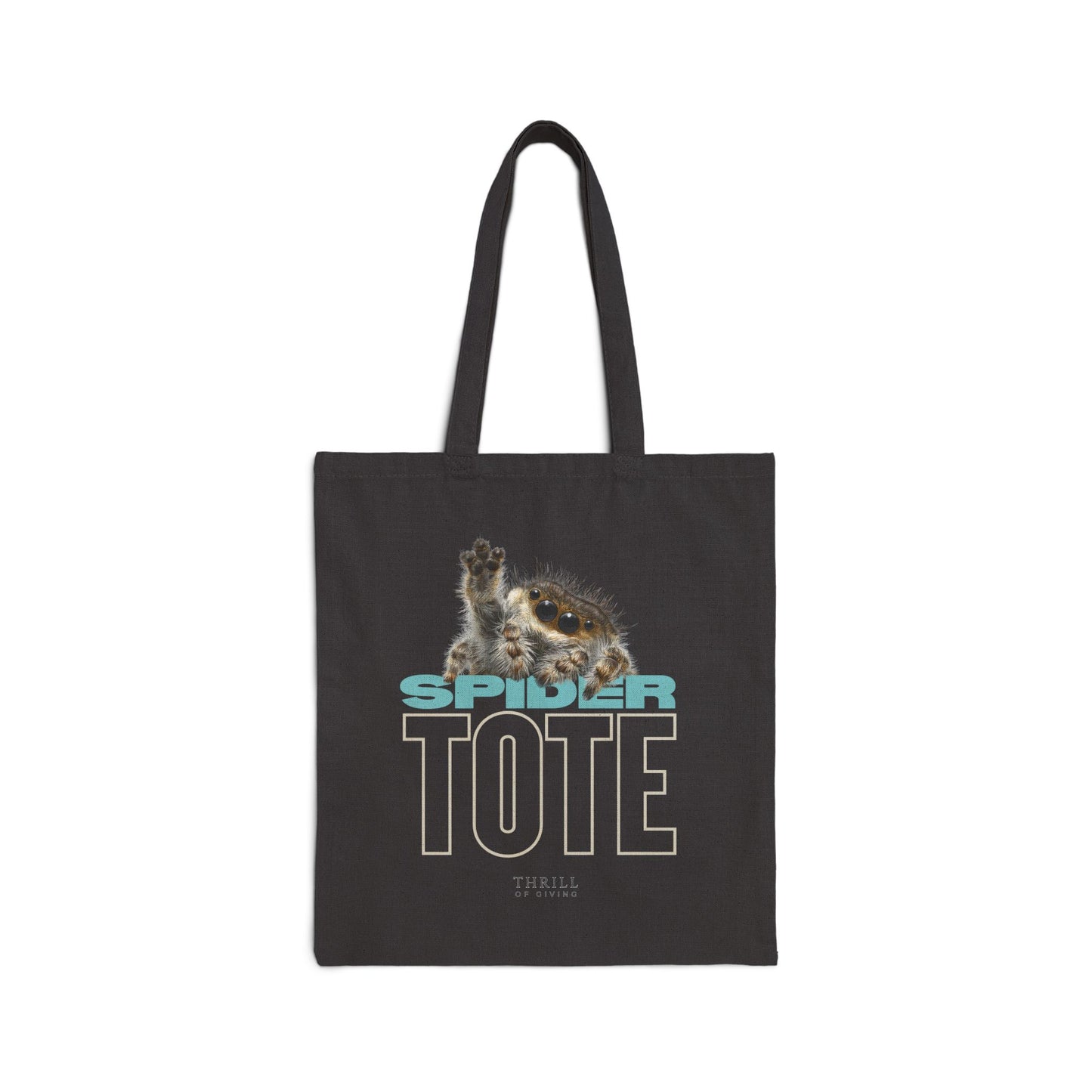 SPIDER Tote - Cotton Canvas Tote Bag