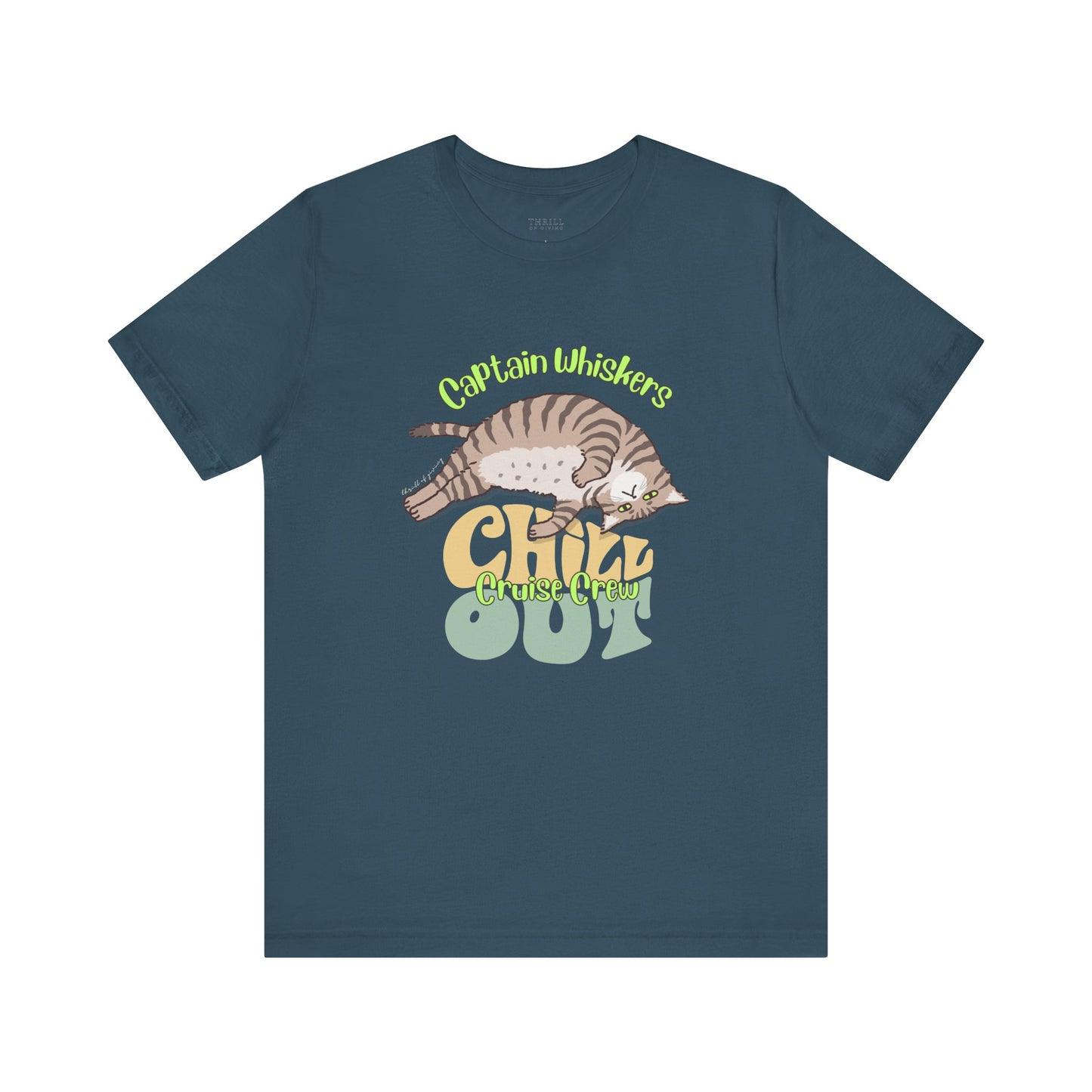 Captain Whiskers Cruise Crew Tee
