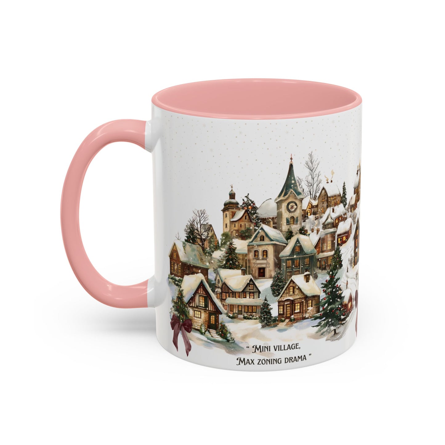 Tiny Christmas Village Mug
