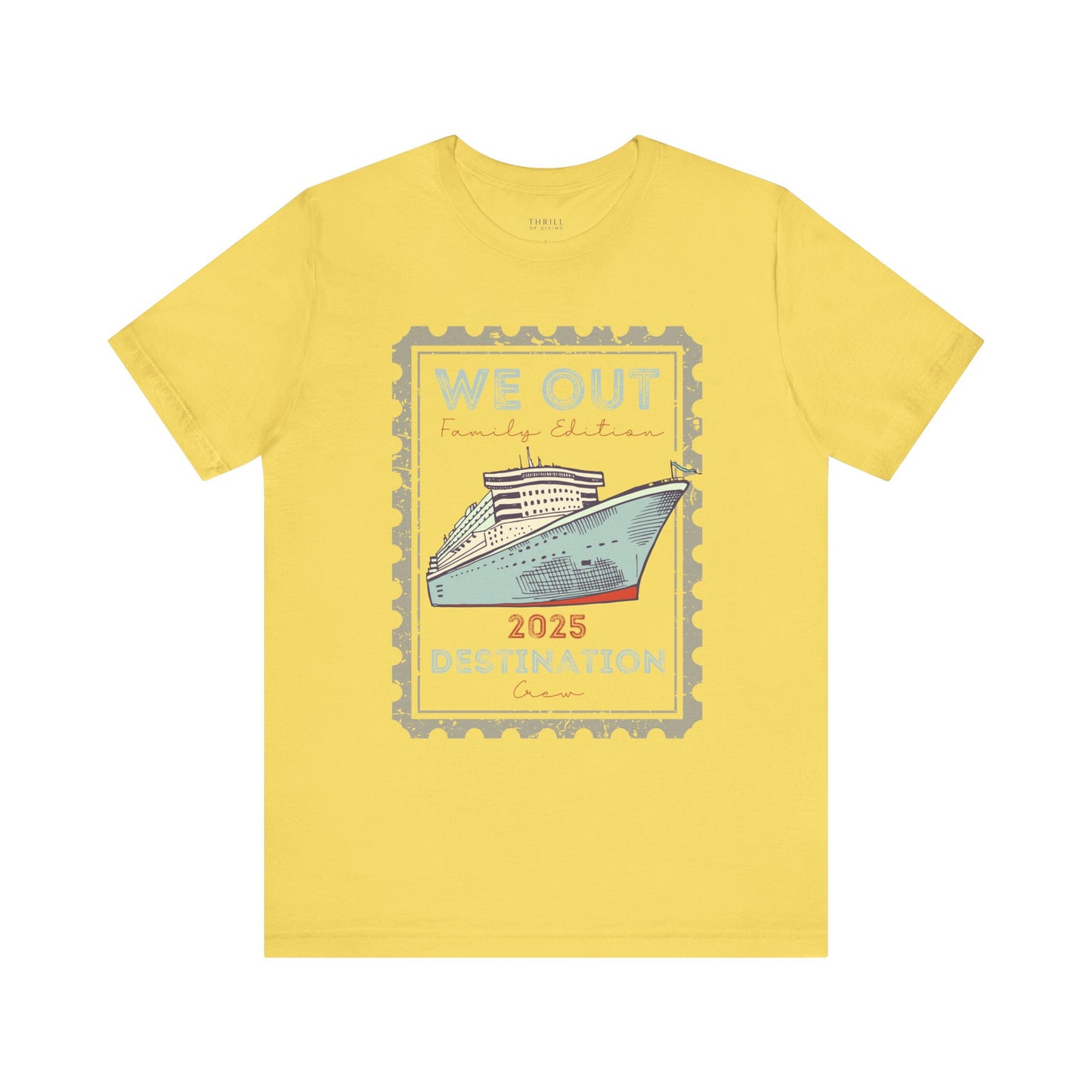 Custom Vintage Cruise Crew T-shirt