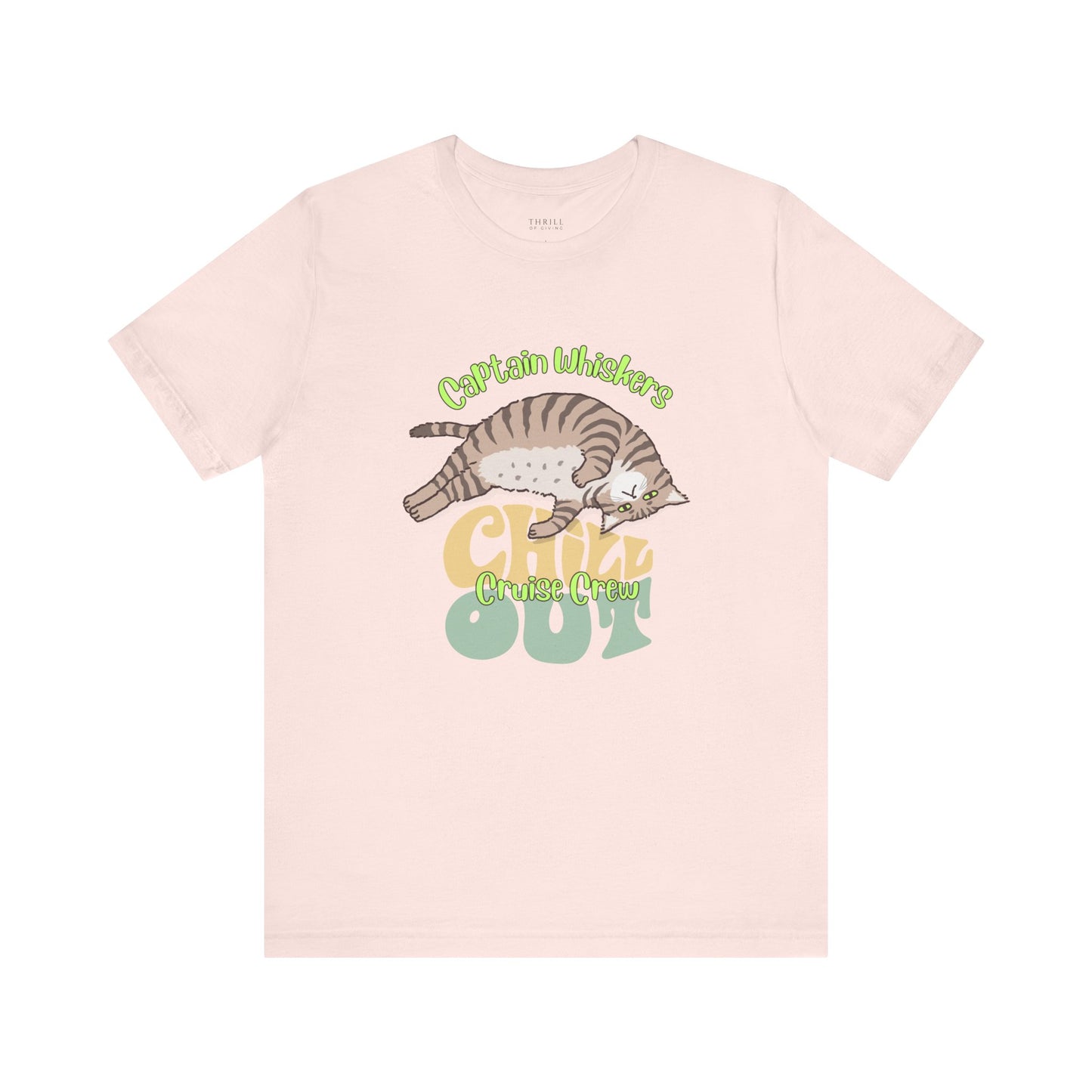 Captain Whiskers Cruise Crew Tee