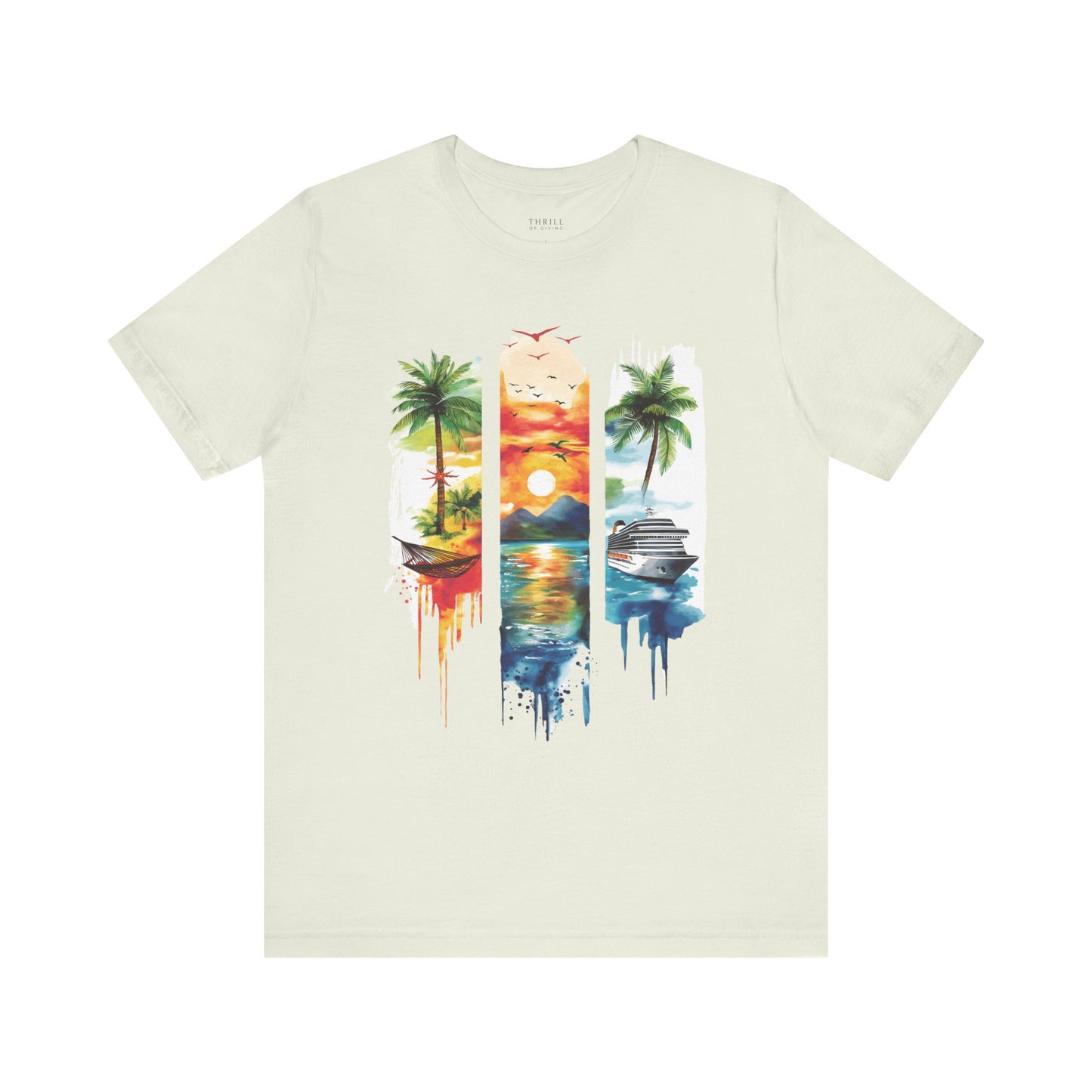 Watercolor Cruise T-shirt