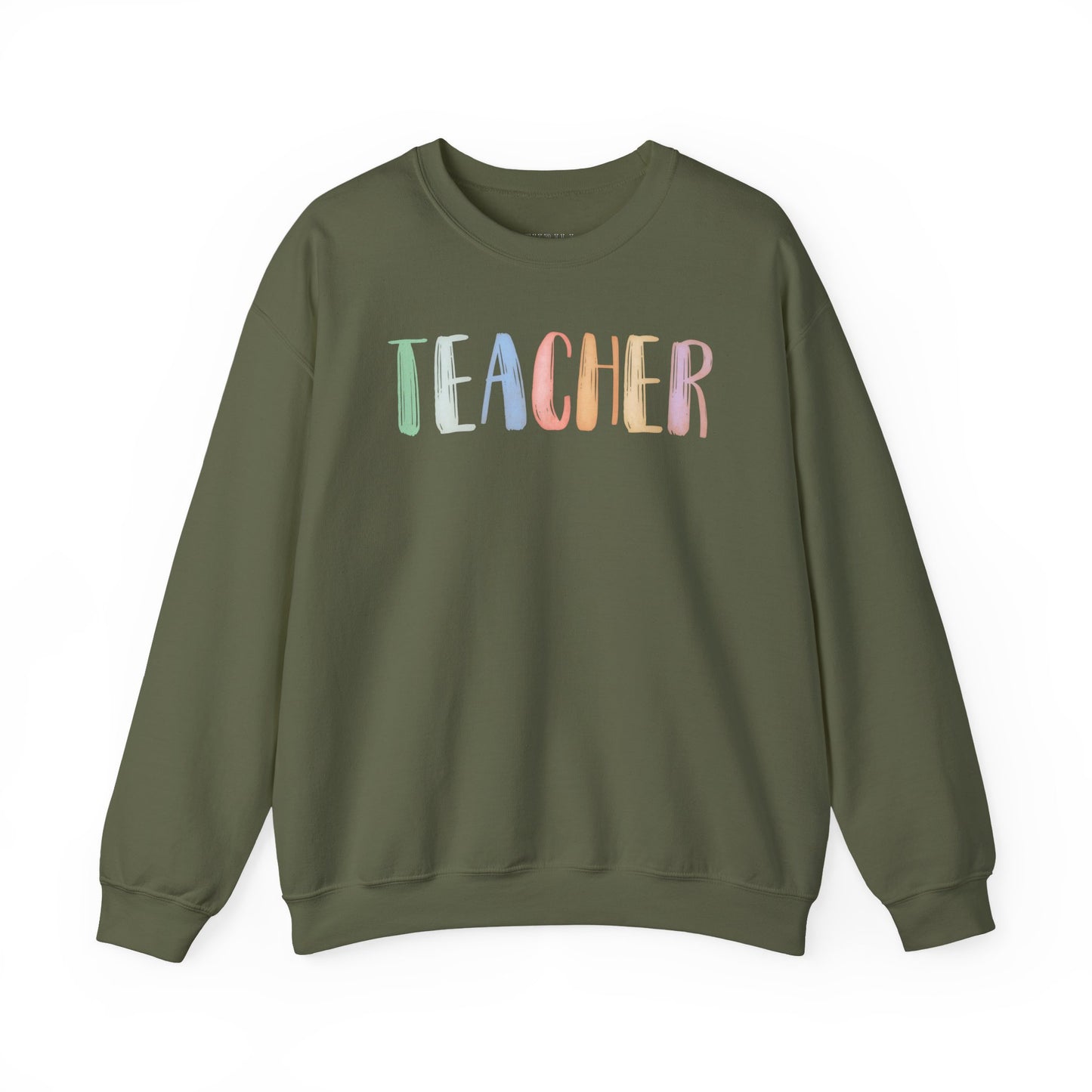 Custom Watercolor Teacher Sweatshirt