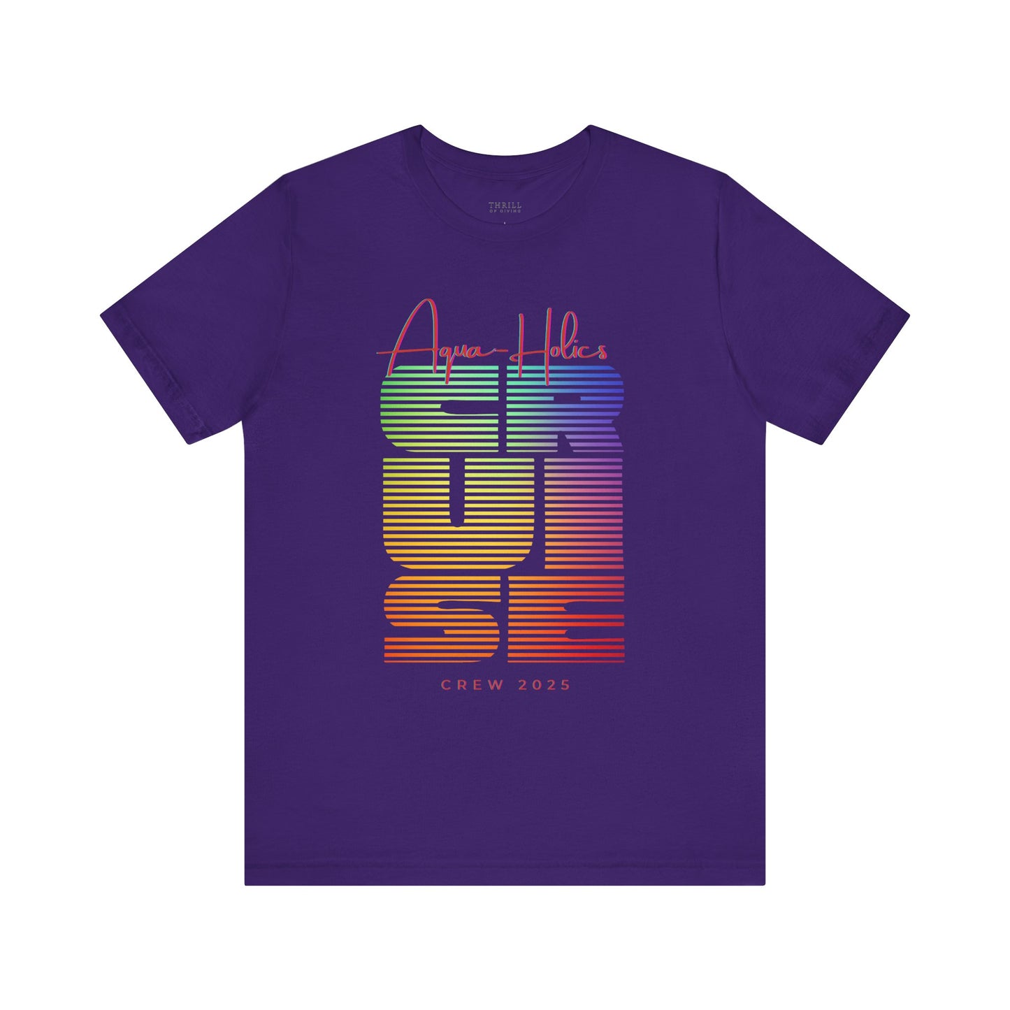 Aqua-Holics Cruise Crew T-shirt
