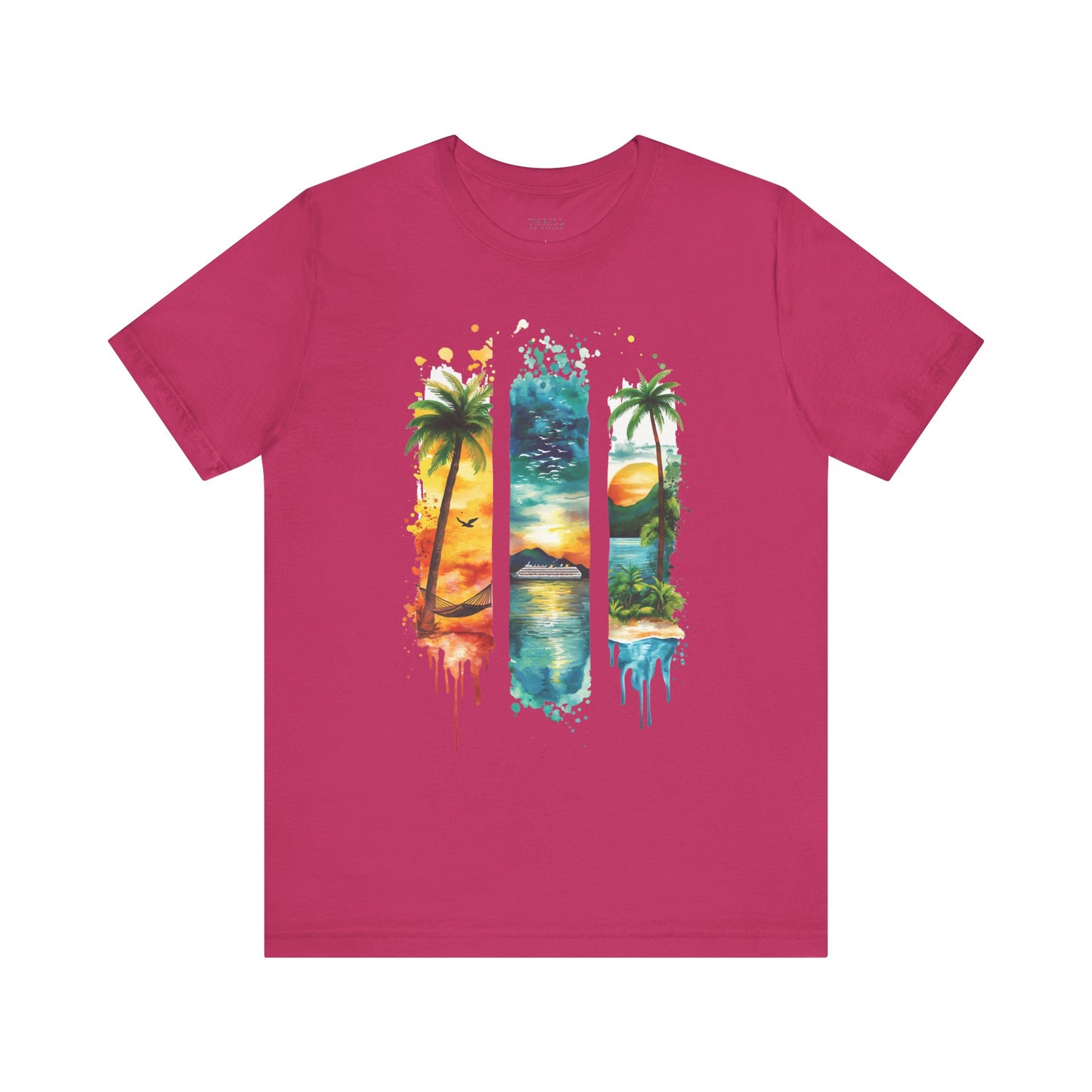 Watercolor Brush Cruise T-shirt