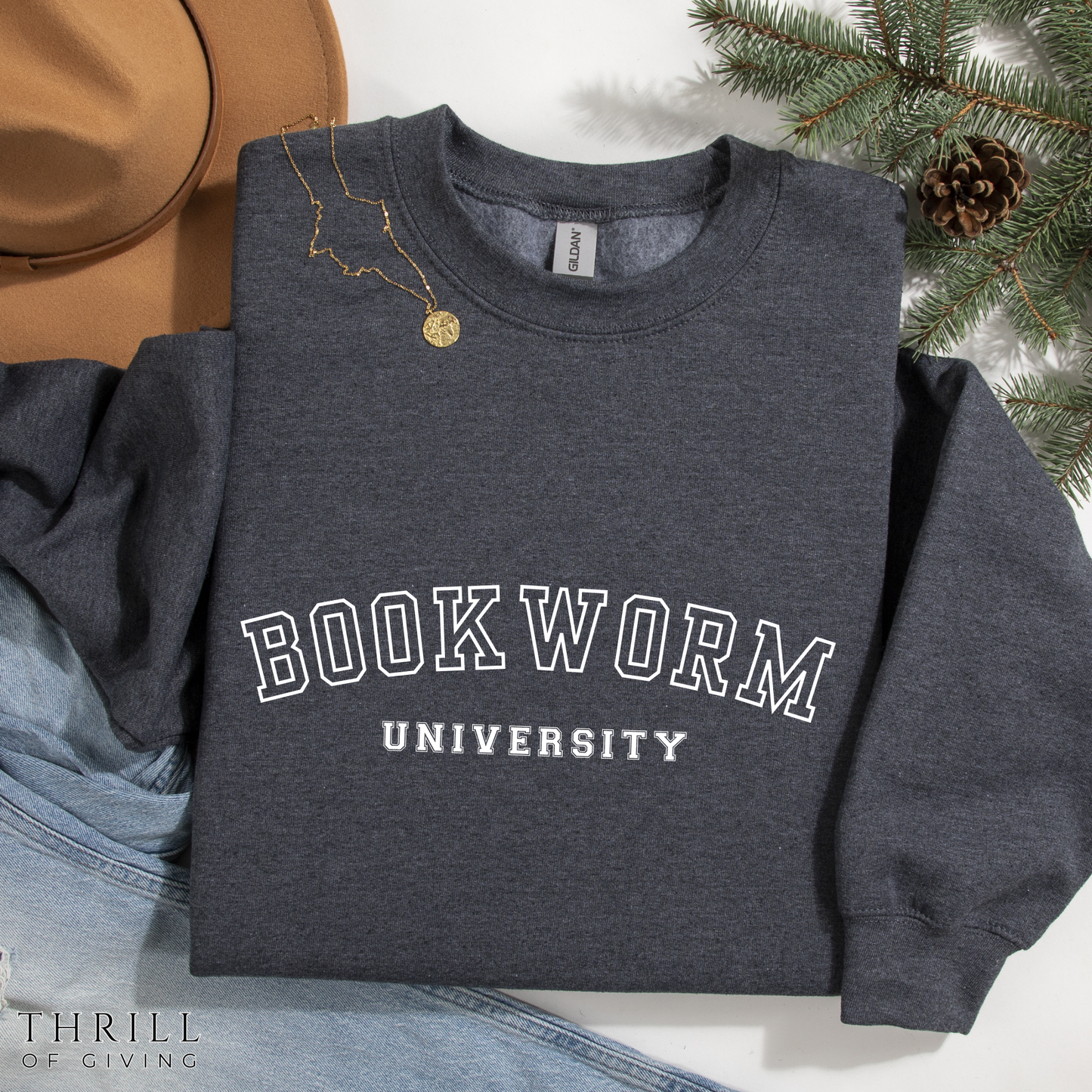 BOOKWORM University Sweatshirt