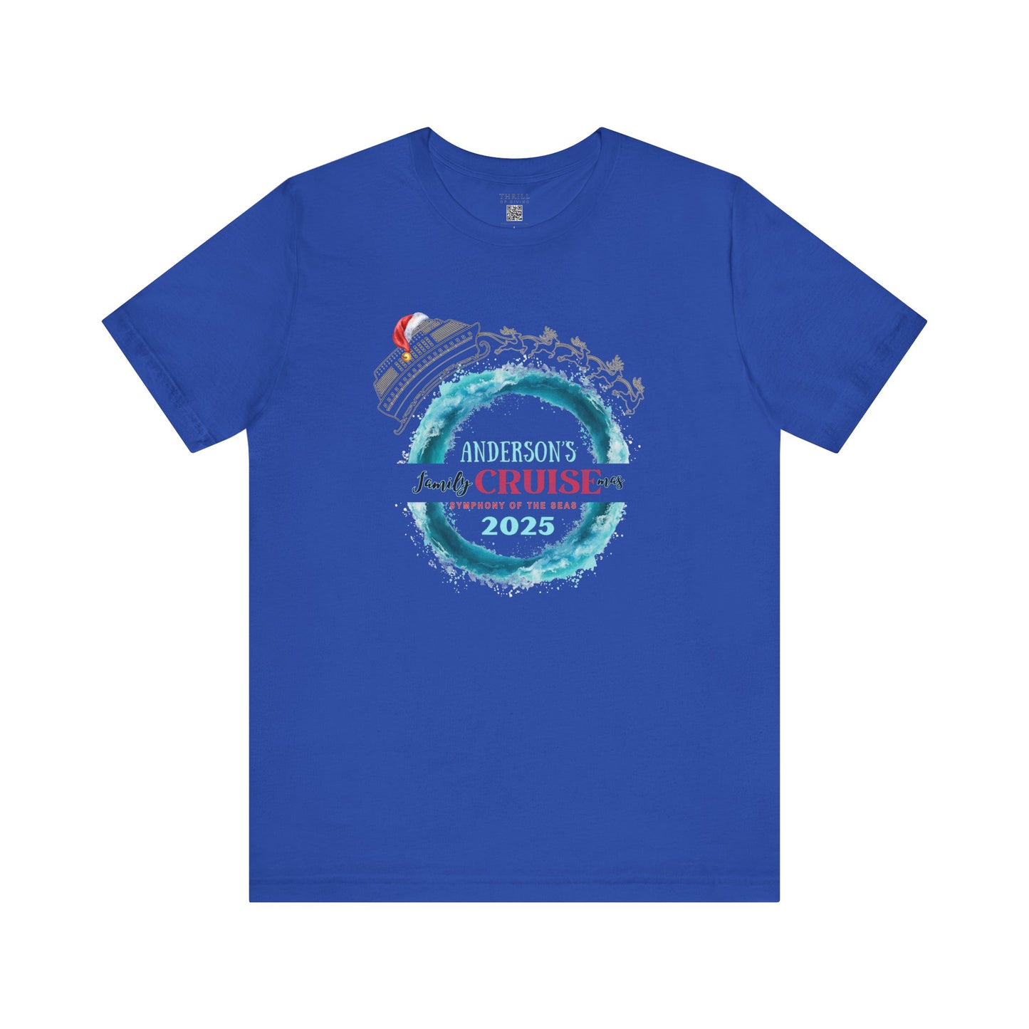 Personalized Family CRUISE Christmas T-shirt