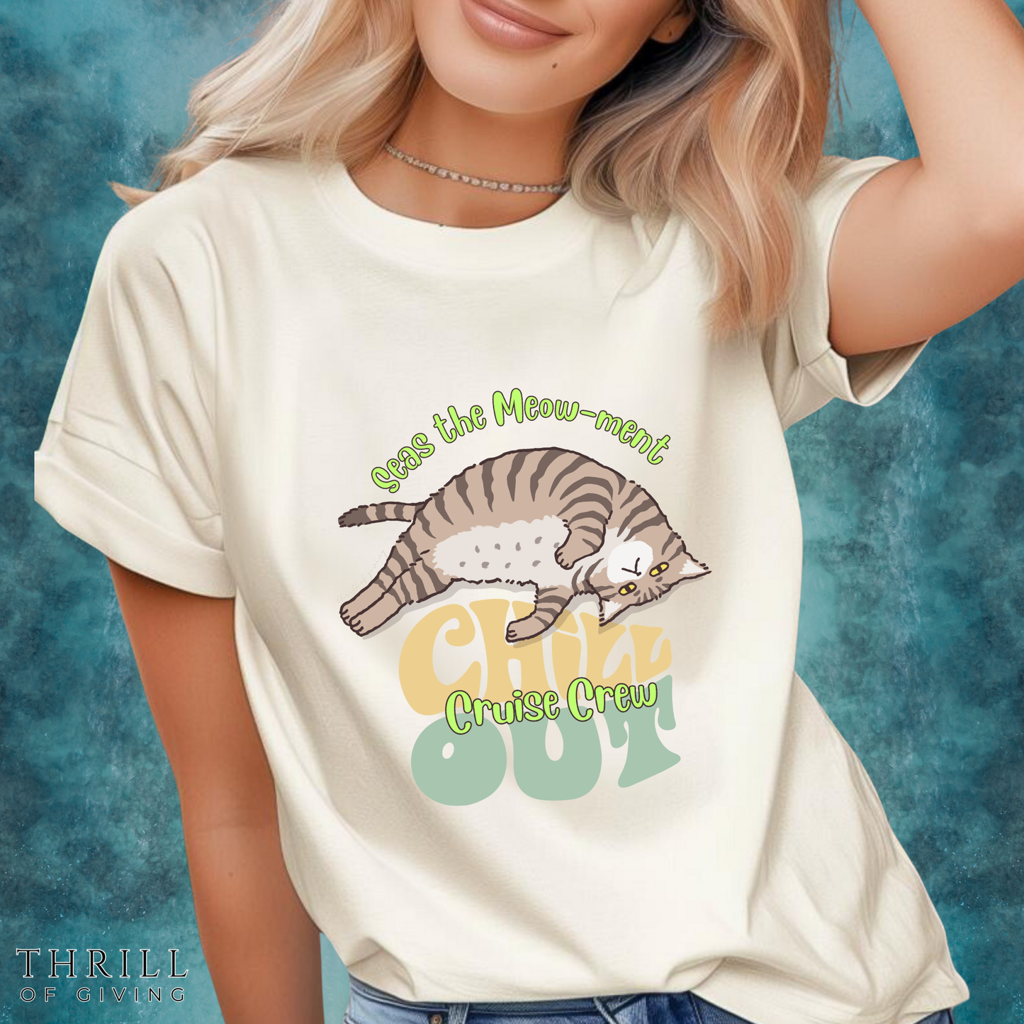 Seas the Moment Cruise Crew T-shirt