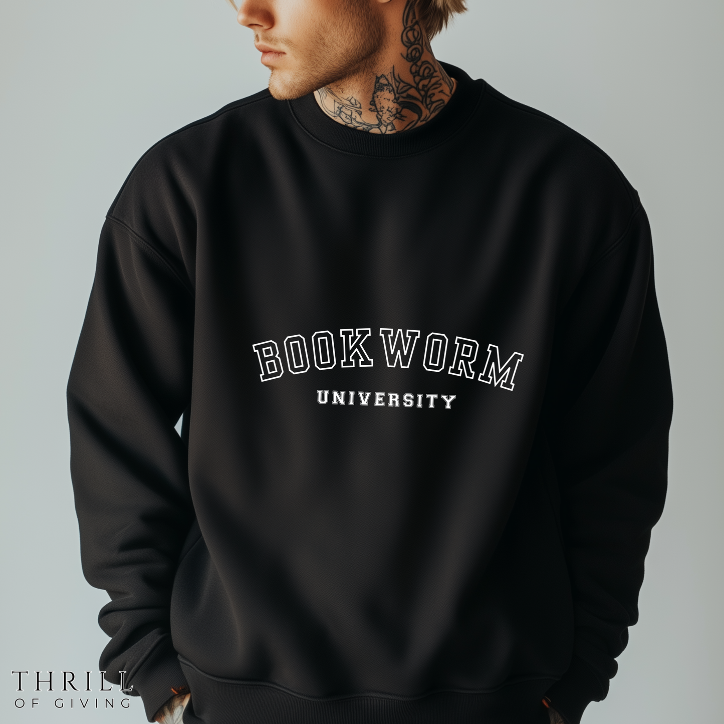 BOOKWORM University Sweatshirt