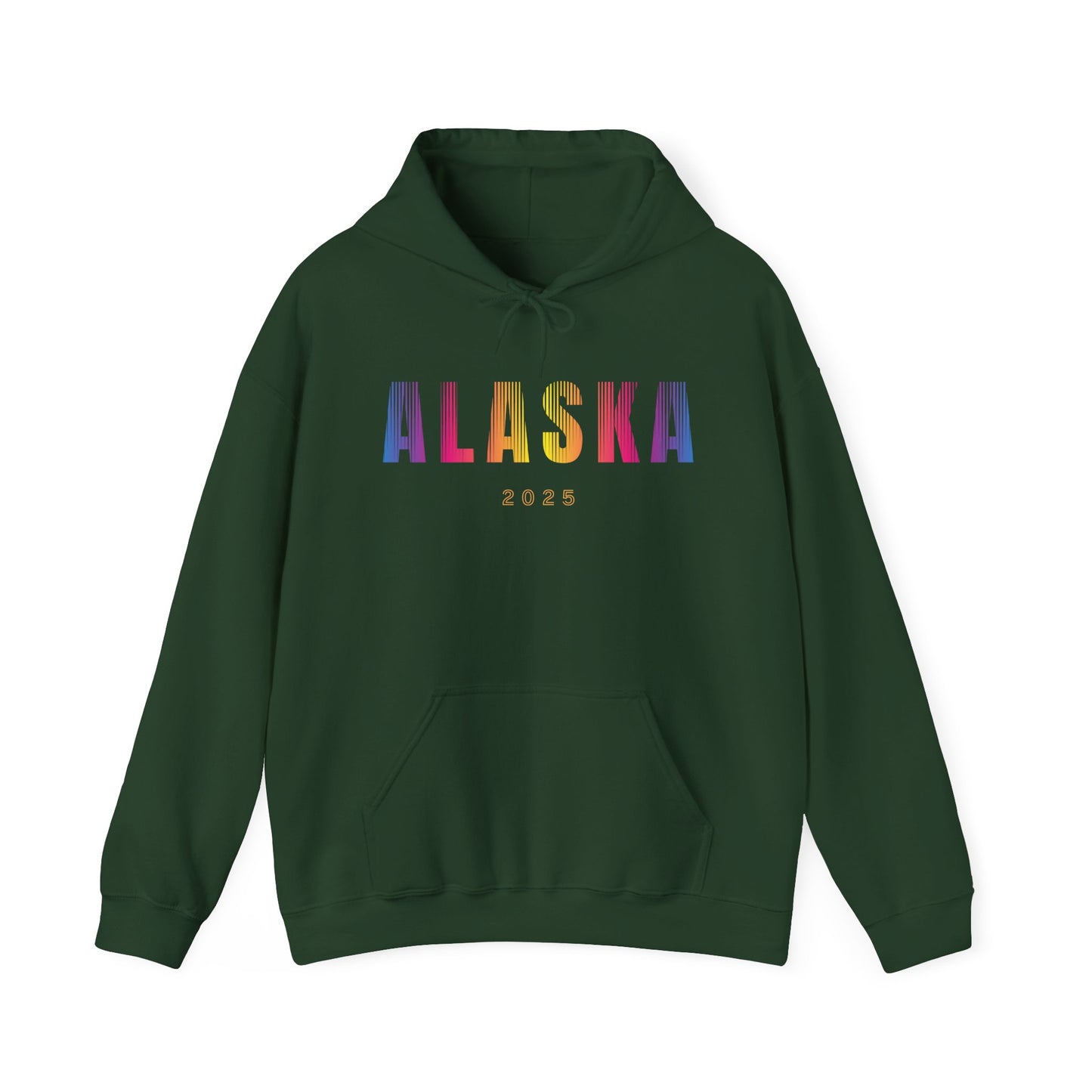 Aurora Borealis ALASKA Hoodie - Unisex Custom Hooded sweatshirt