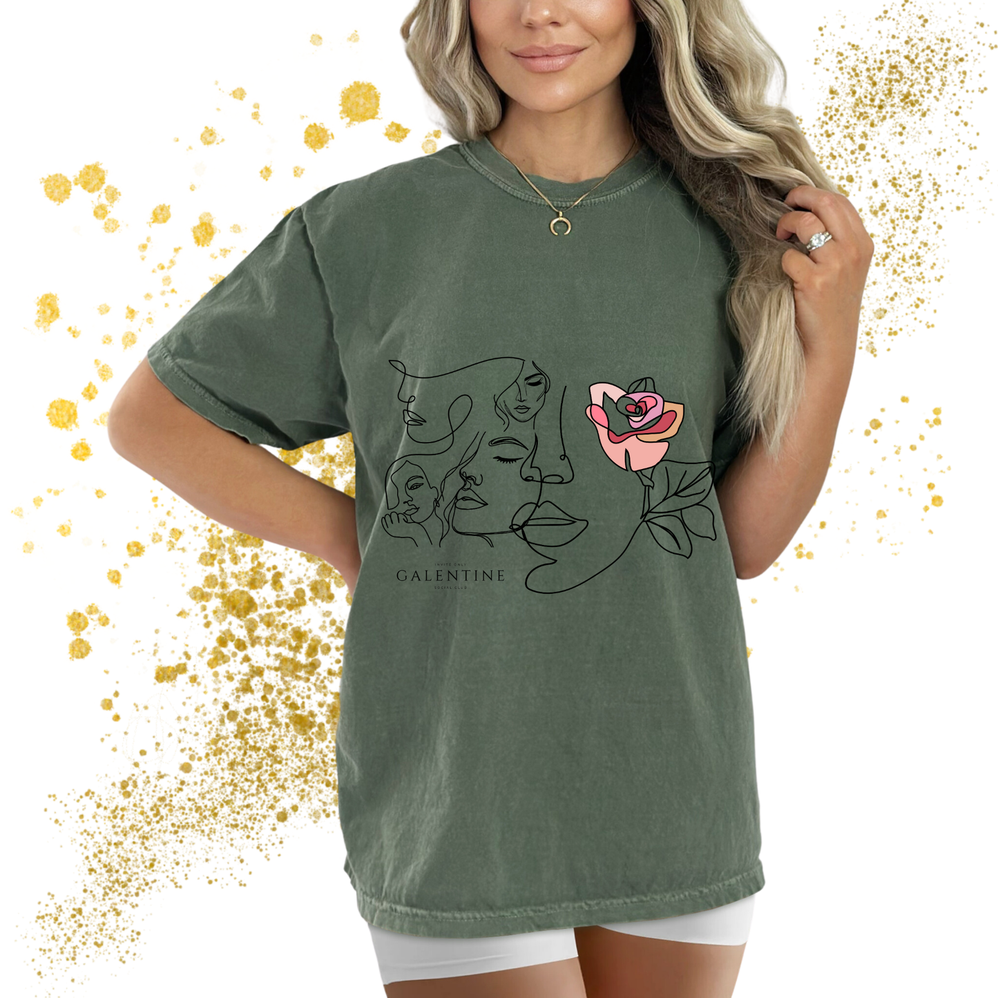 Galentine Social club T-shirt