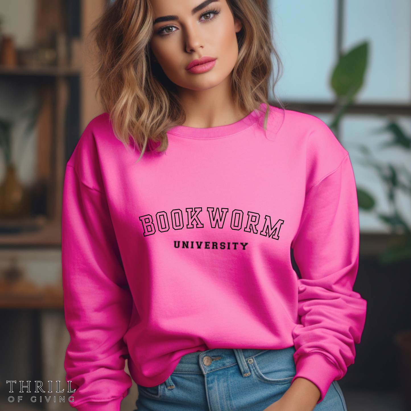 BOOKWORM University Sweatshirt