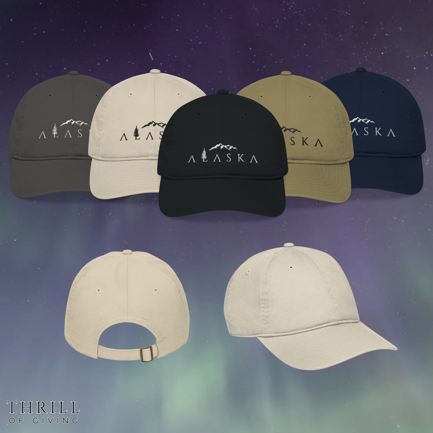 ALASKA Baseball Cap - Embroidered