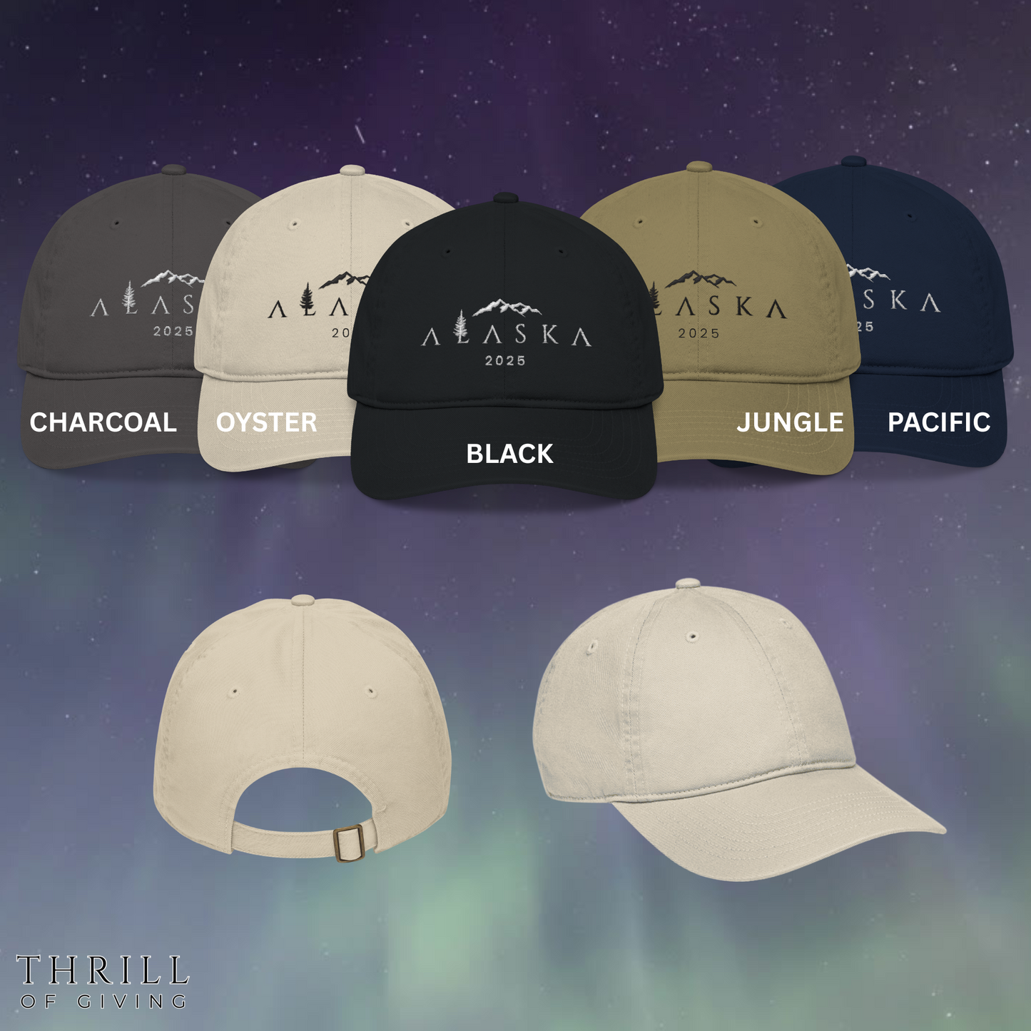 ALASKA Baseball Cap - Embroidered
