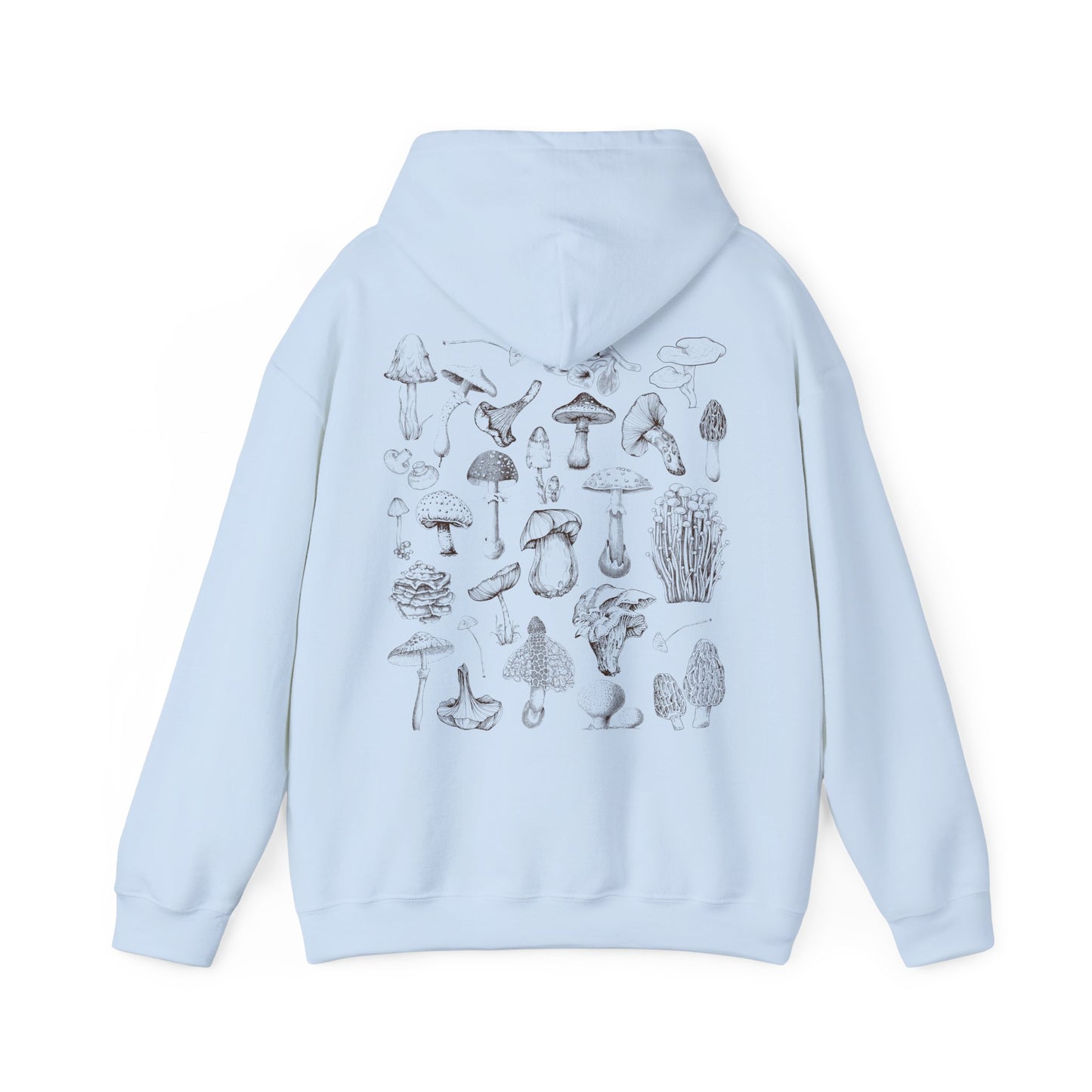 Custom Mushroom Hoodie - Enoki EDITION