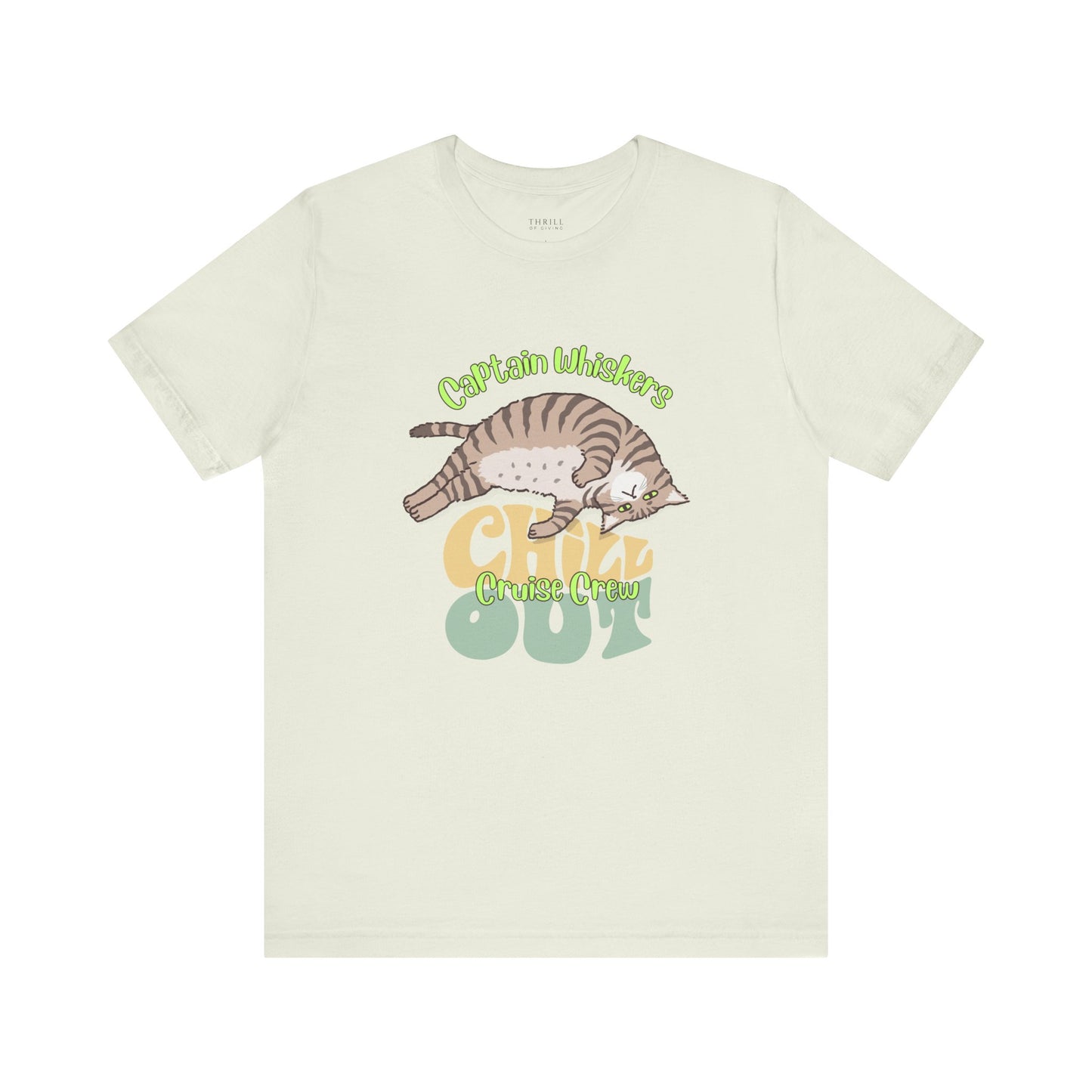 Captain Whiskers Cruise Crew Tee