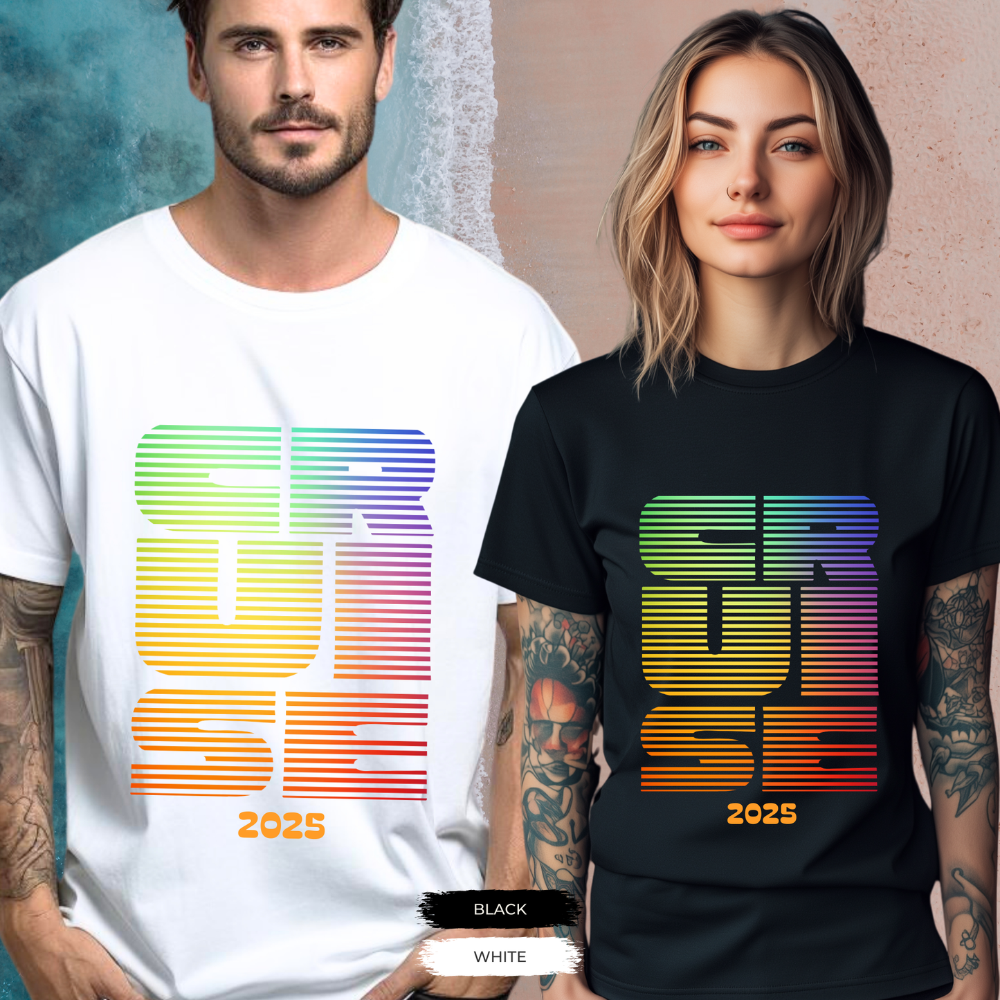 Neon Matching Cruise T-shirt