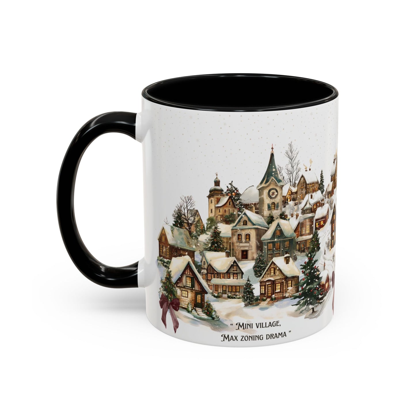 Tiny Christmas Village Mug