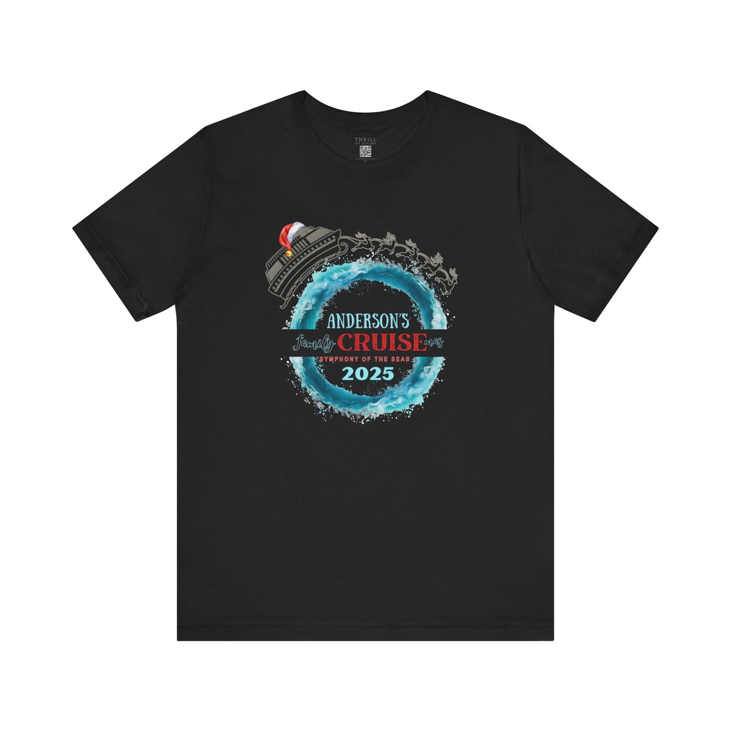 Personalized Family CRUISE Christmas T-shirt