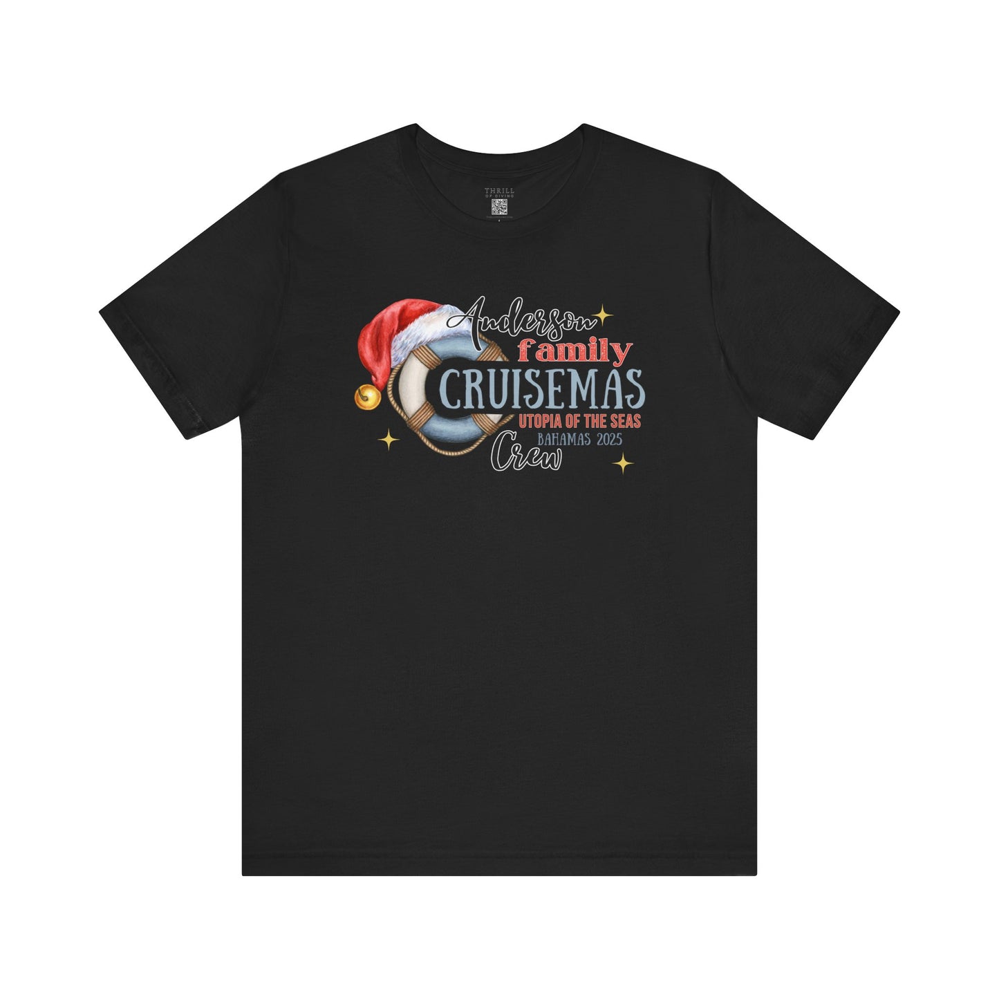 Custom CRUISE Family Christmas T-shirt
