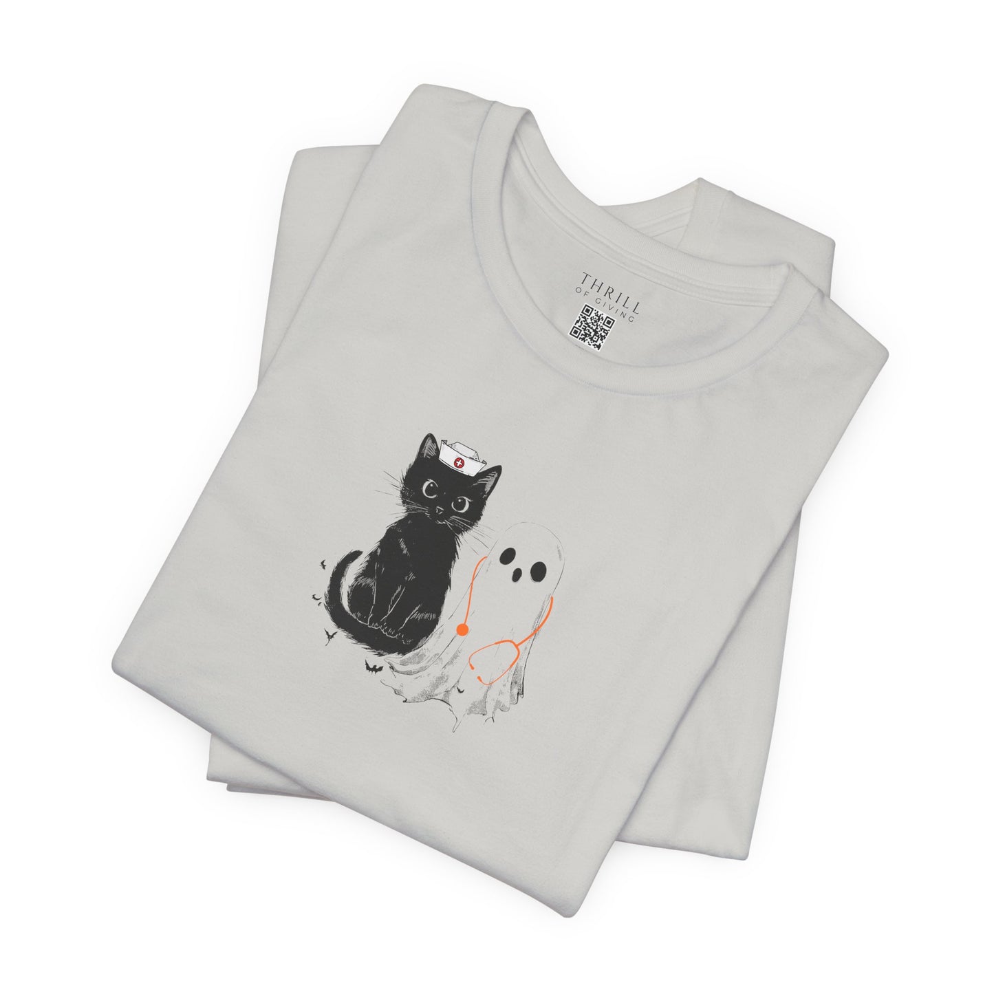 Spooky Nurse Halloween T-shirt