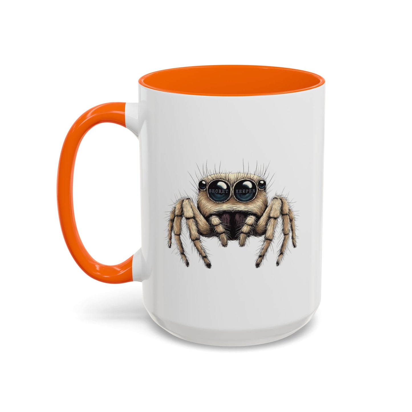 Cute Jumping Spider Mug - SECRET KEEPER