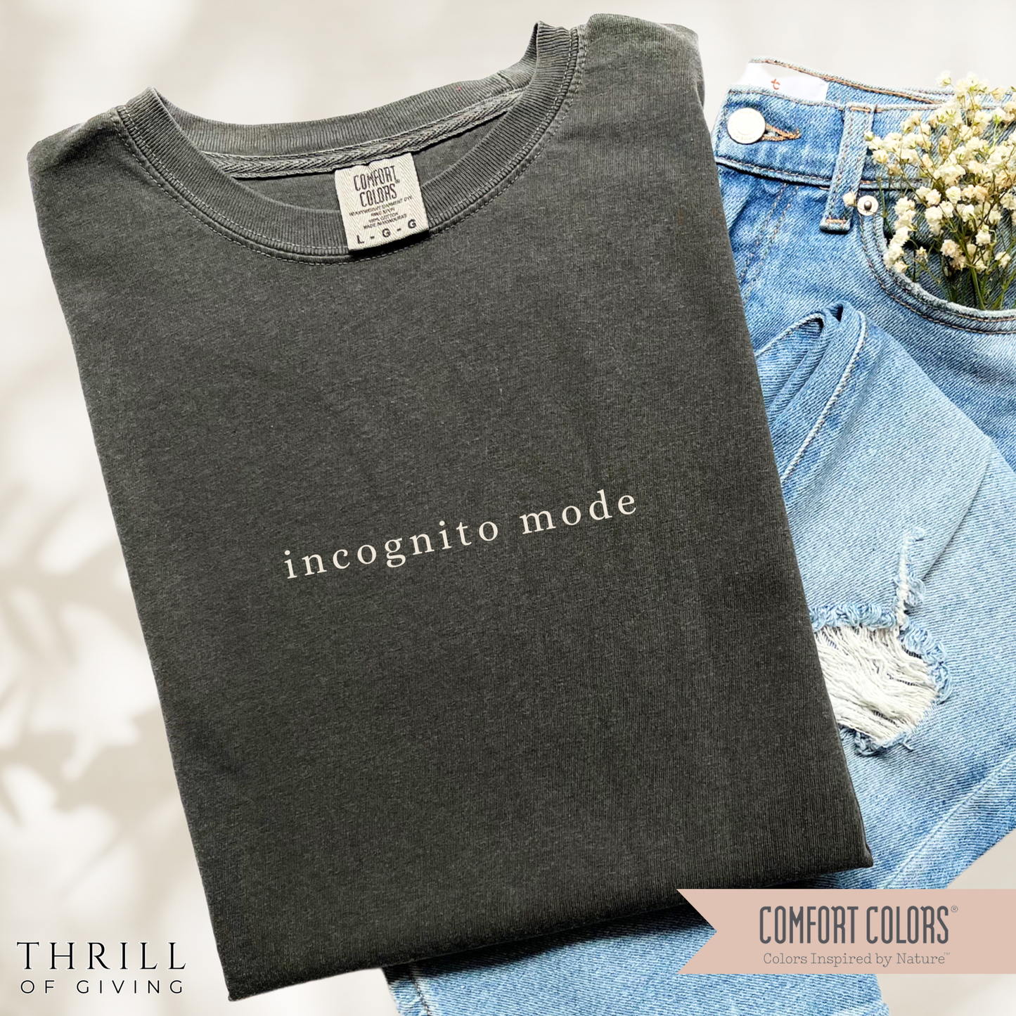 Sleek Incognito Mode T-shirt