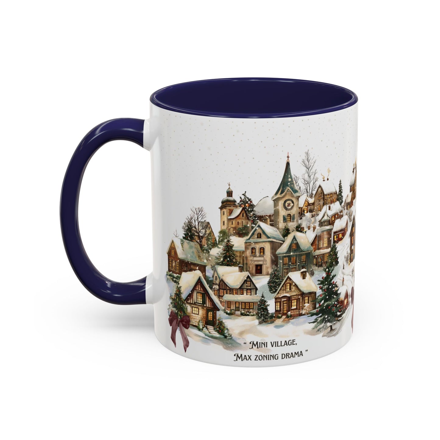 Tiny Christmas Village Mug