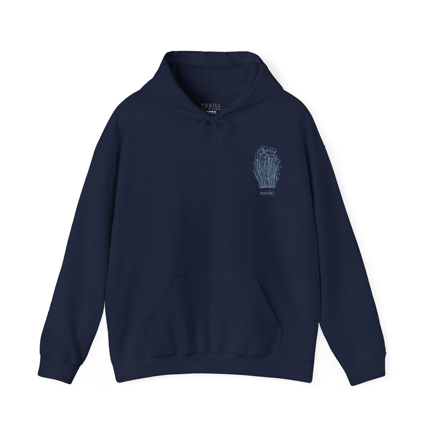 Custom Mushroom Hoodie - Enoki EDITION