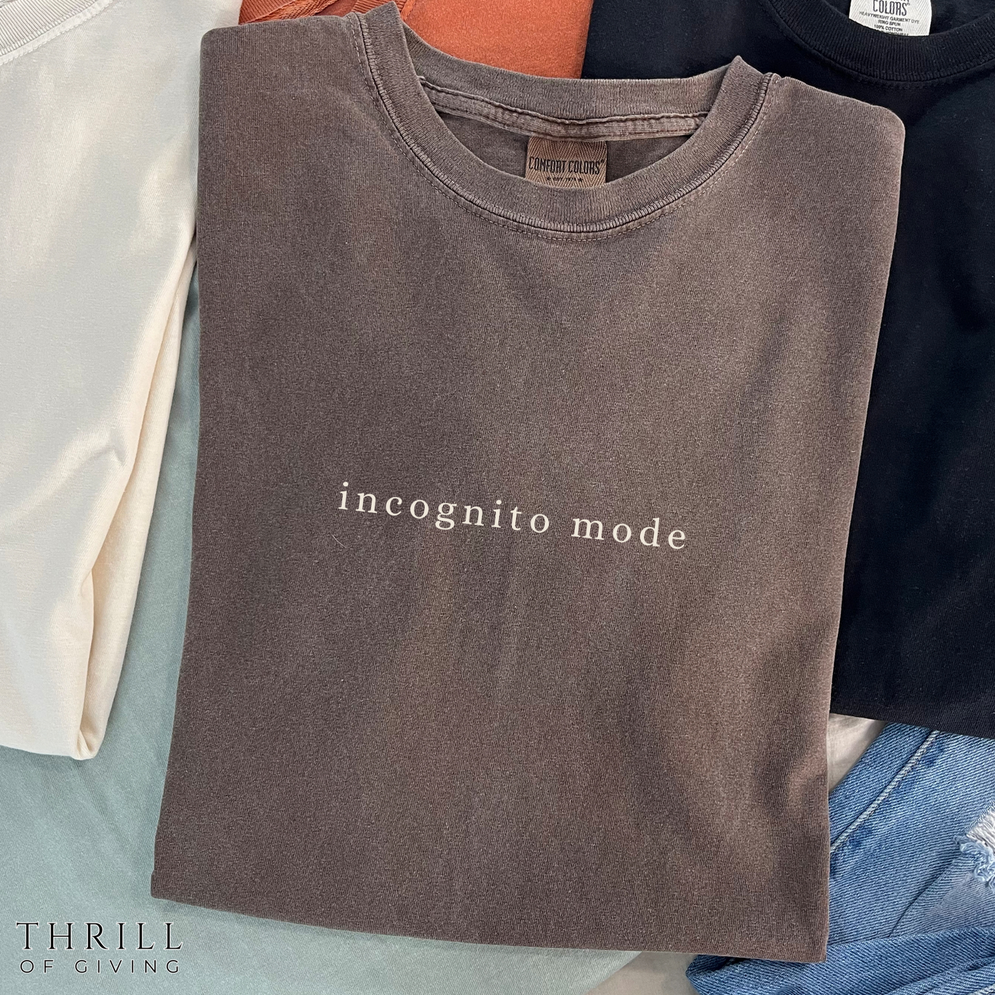 Sleek Incognito Mode T-shirt