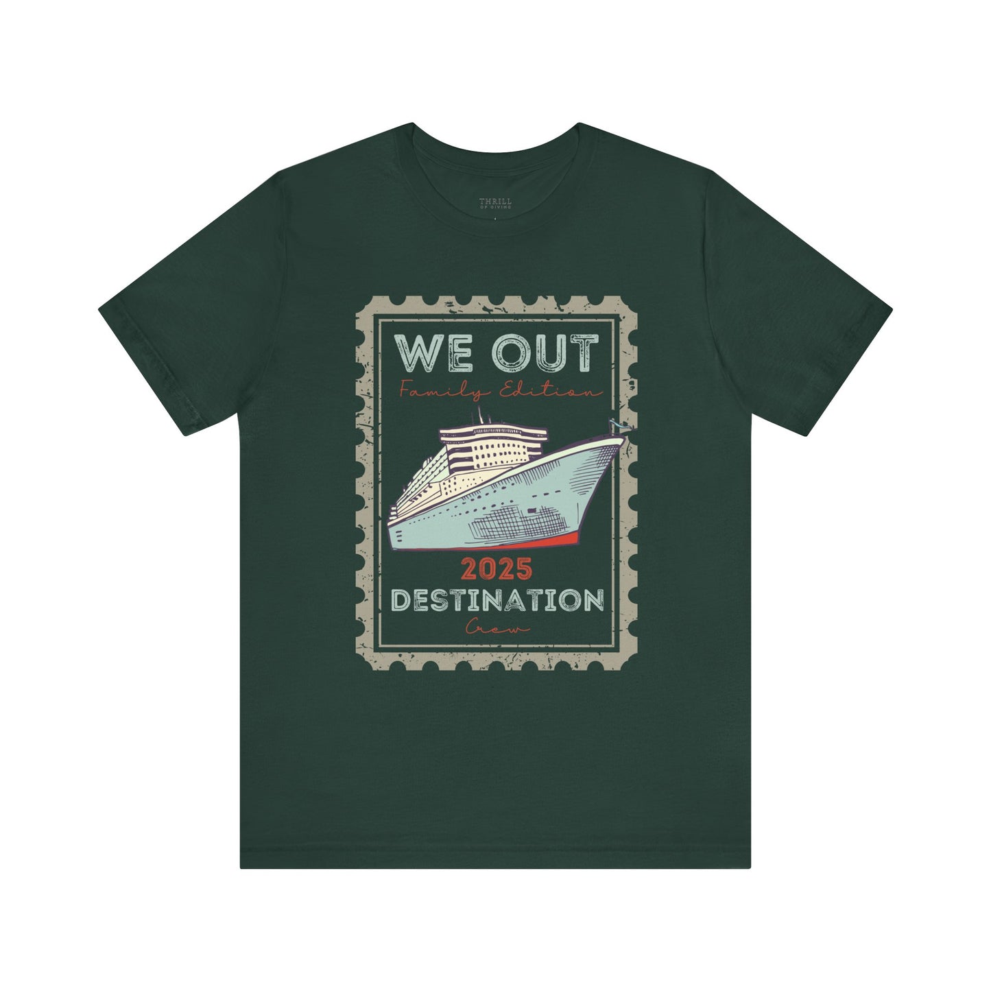 Custom Vintage Cruise Crew T-shirt