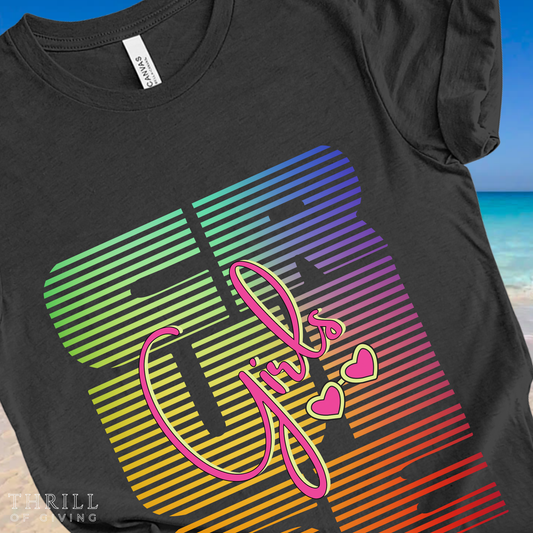 Custom Girls Cruise matching T-shirts