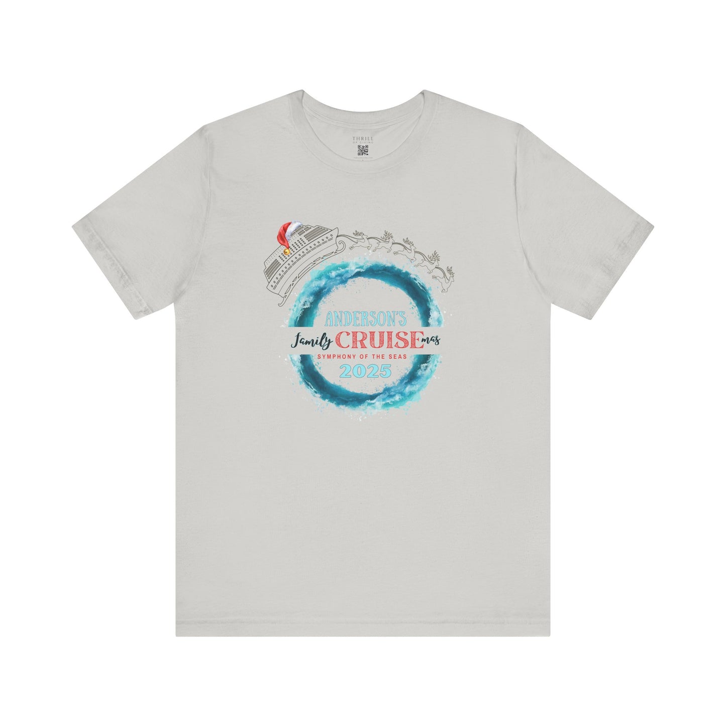 Personalized Family CRUISE Christmas T-shirt