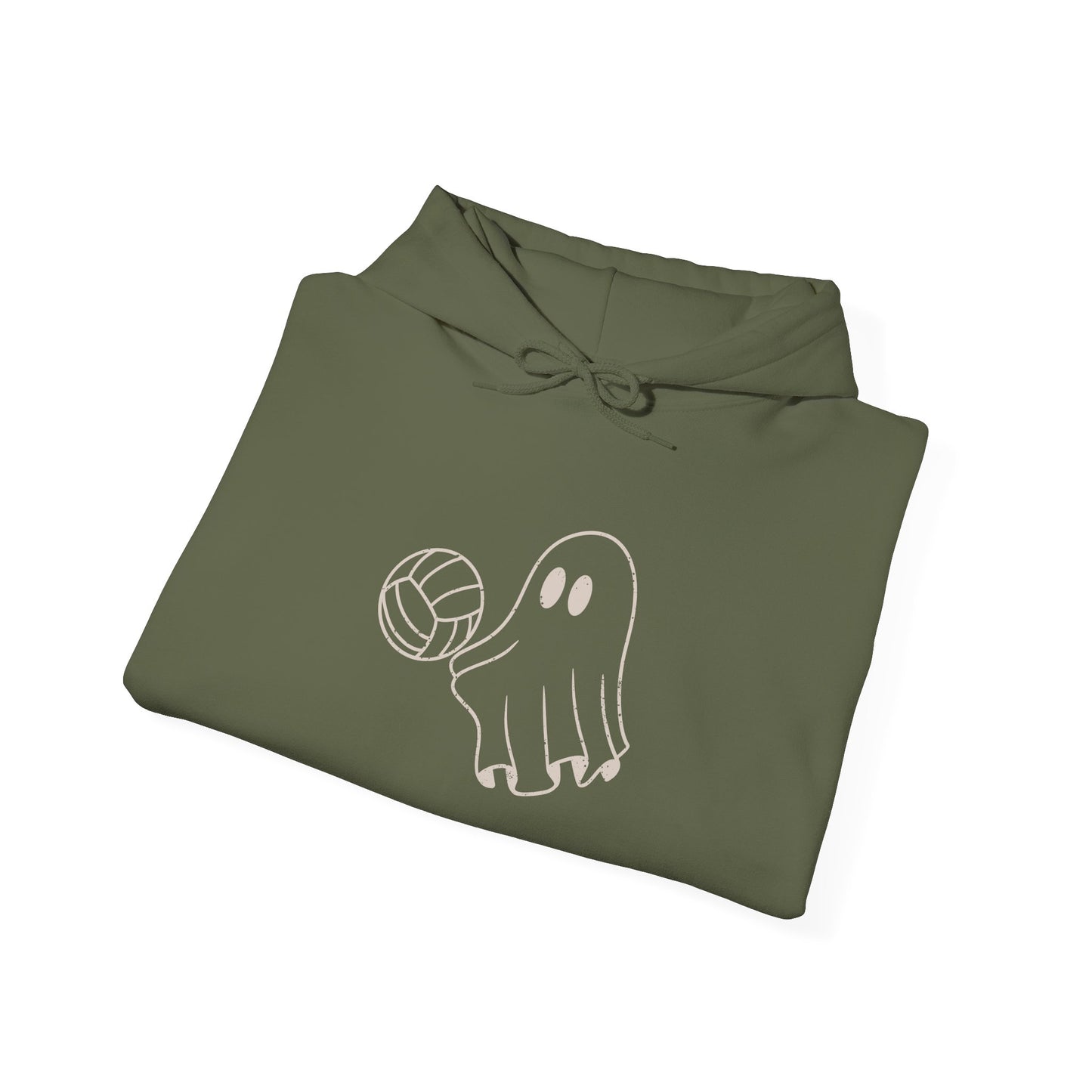 Volleyball Ghost Hoodie - Unisex Halloween hoodie
