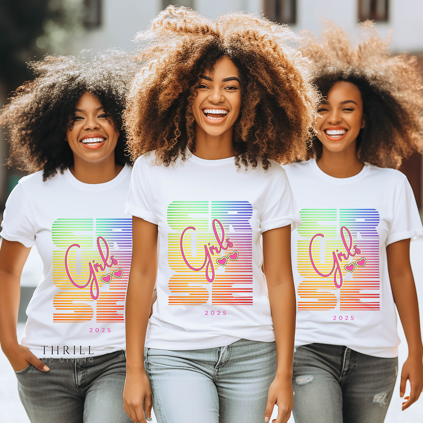 Custom Girls Cruise matching T-shirts