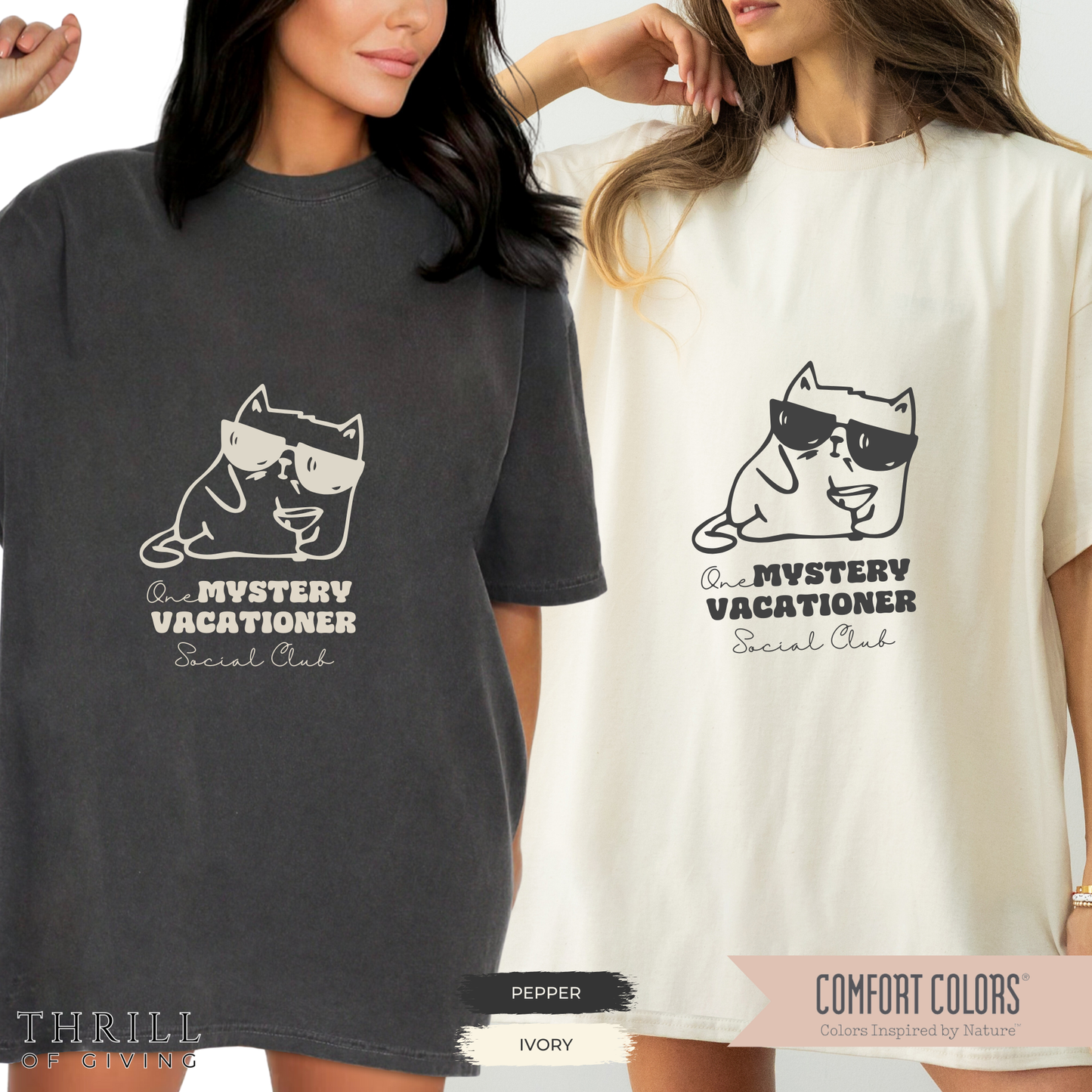 Funny Mystery Vacationer T-shirt