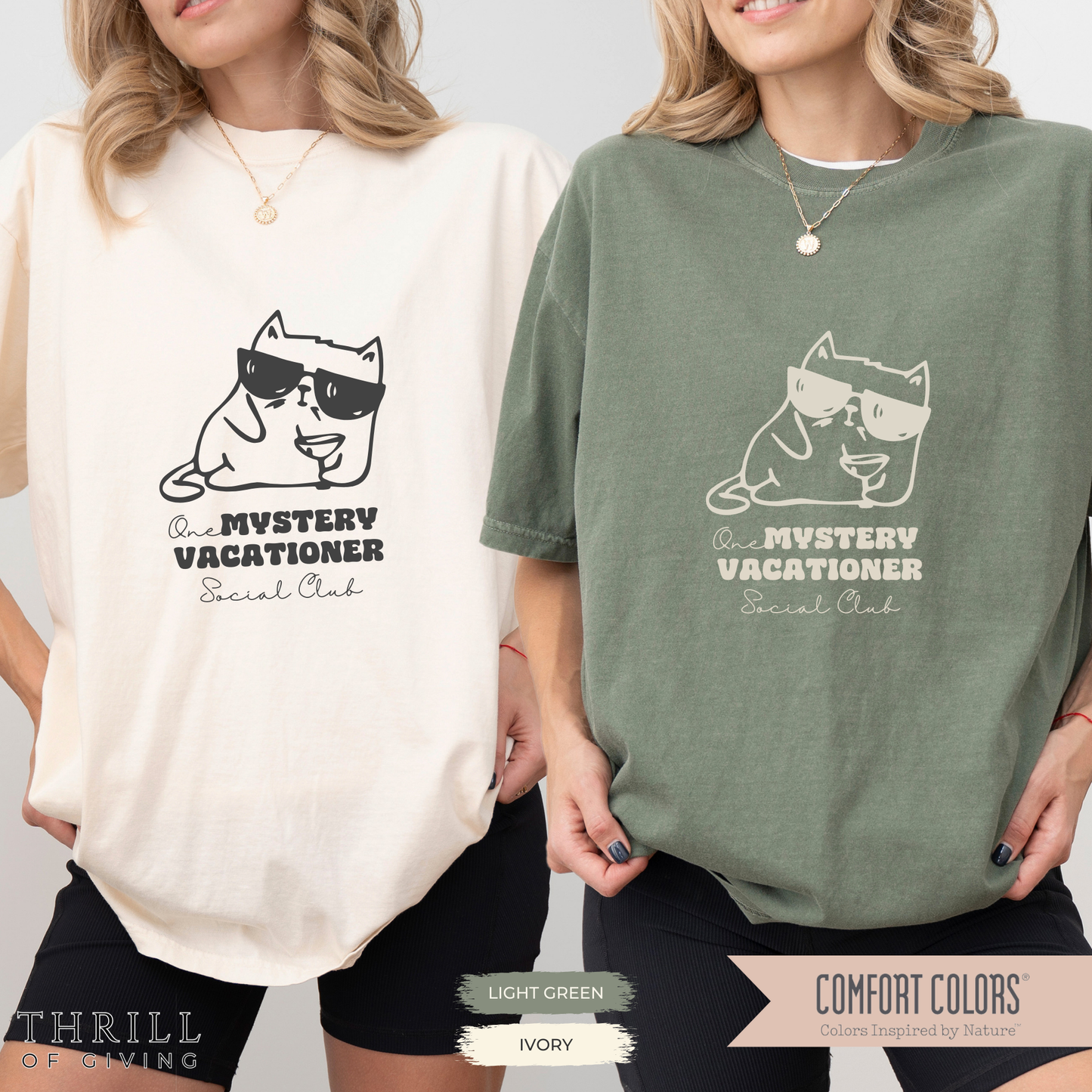 Funny Mystery Vacationer T-shirt