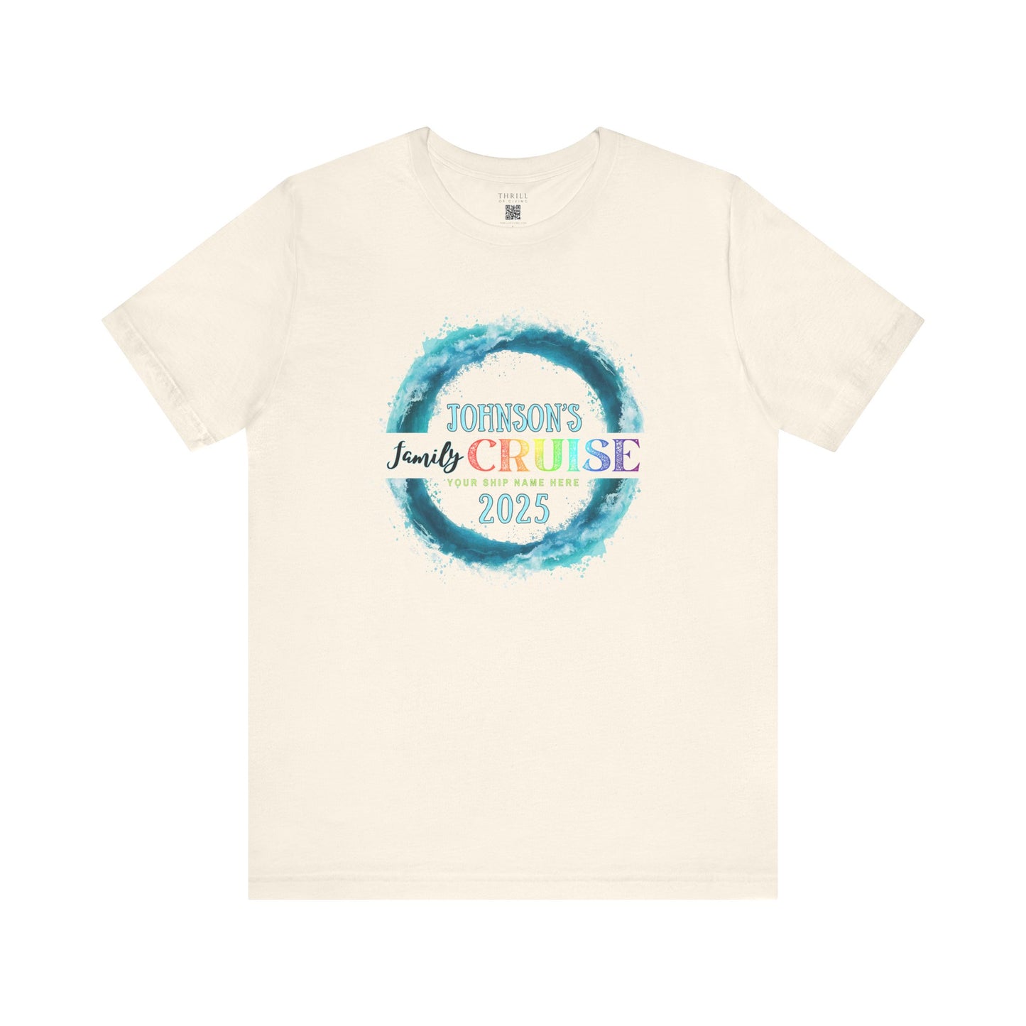 Personalized CRUISE Family T-shirt