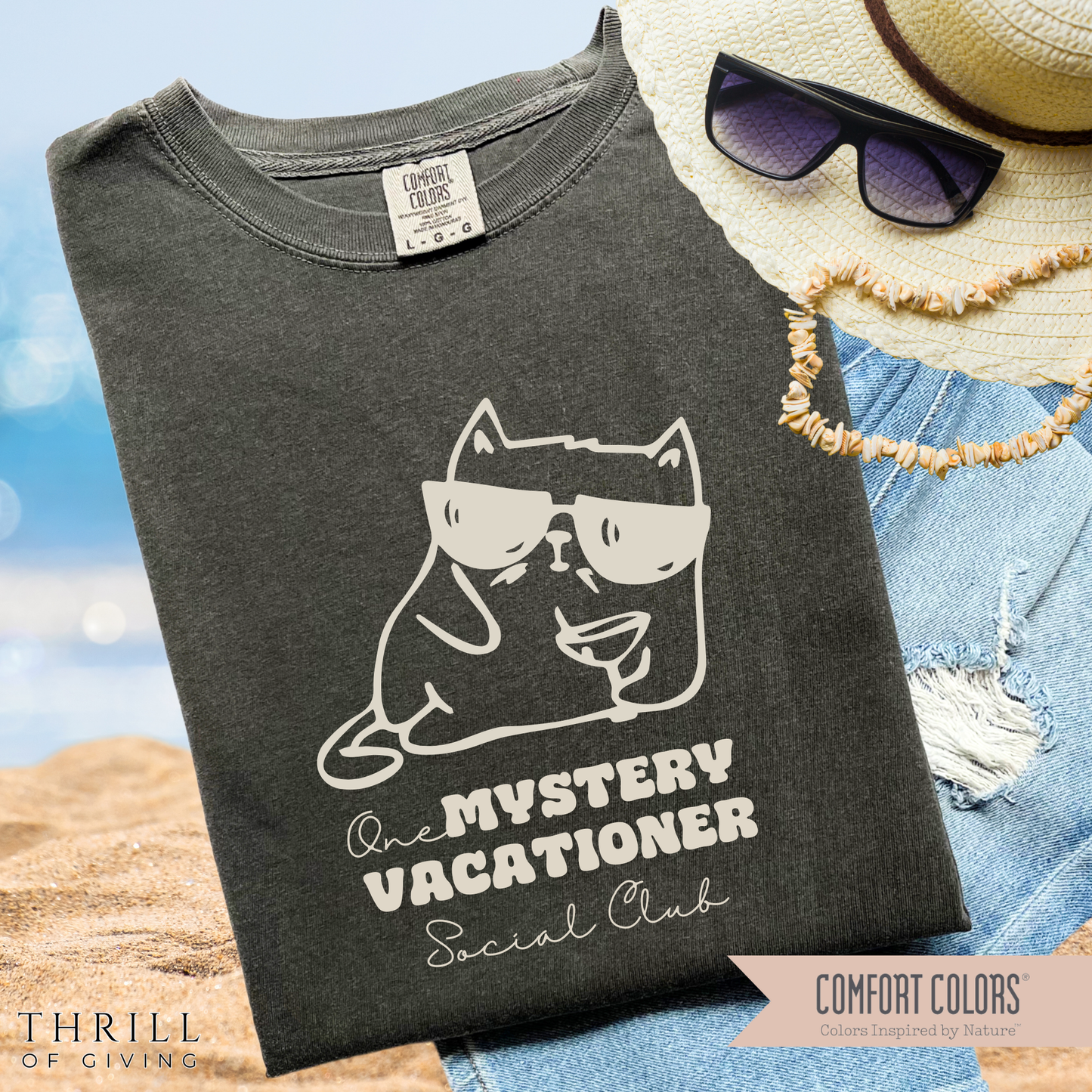 Funny Mystery Vacationer T-shirt