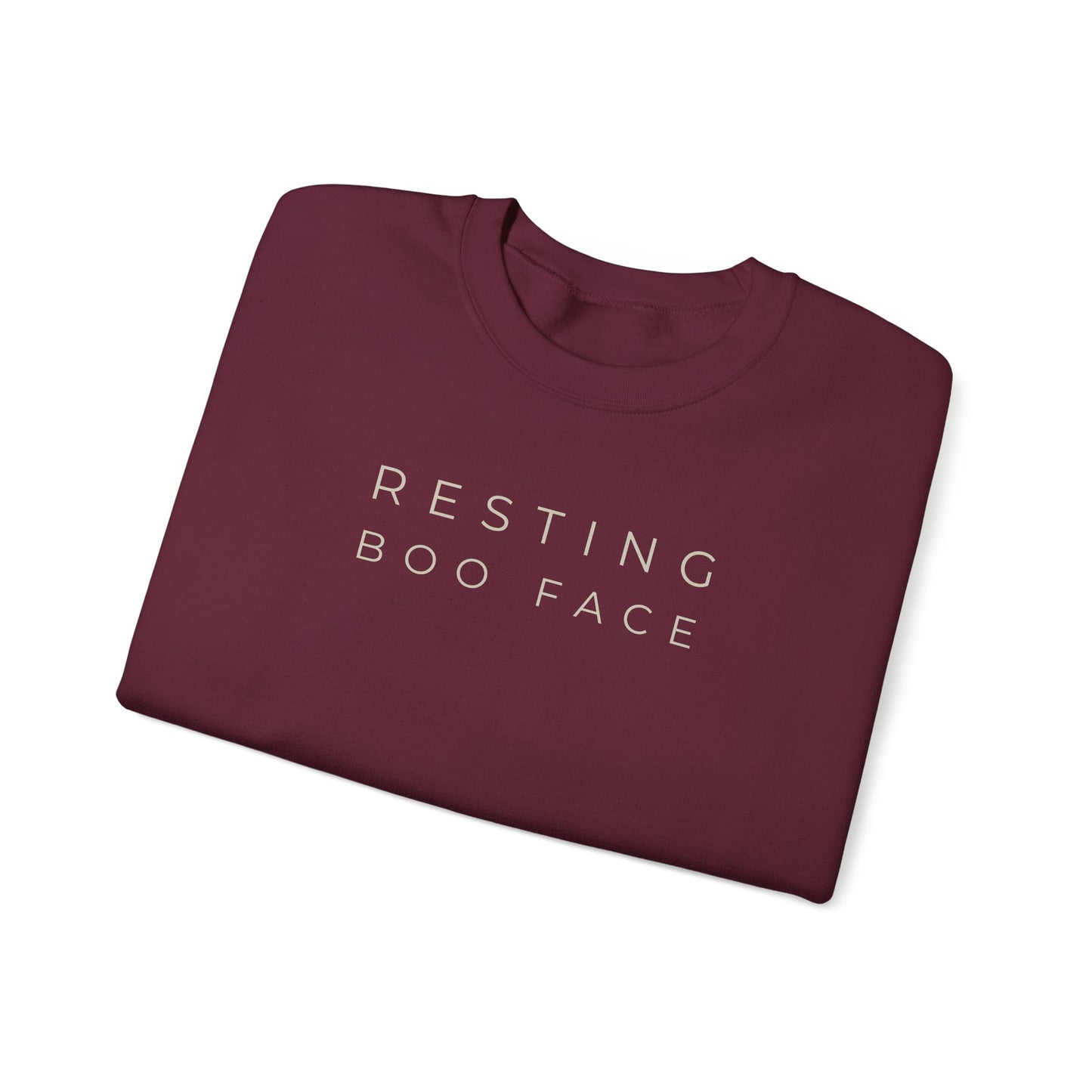 Resting BOO Face - Casual chic Halloween Sweatshirt